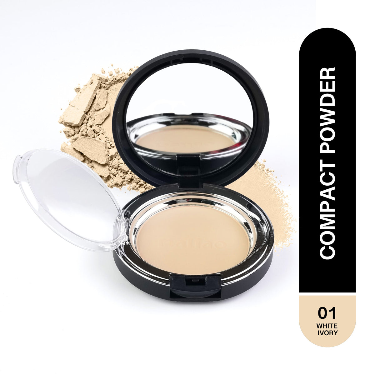 Maliao Bright Powder Soft Focus Crystal Bright Puff Cake Face