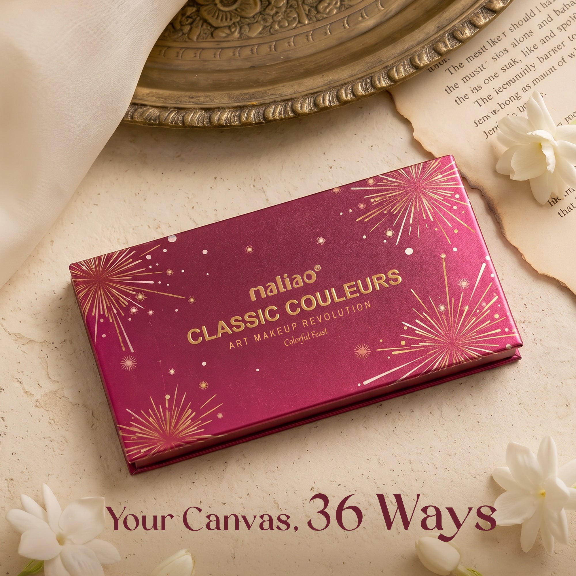 Maliao Classic Couleurs 36 Colors Art Makeup Revolution Palette Eye