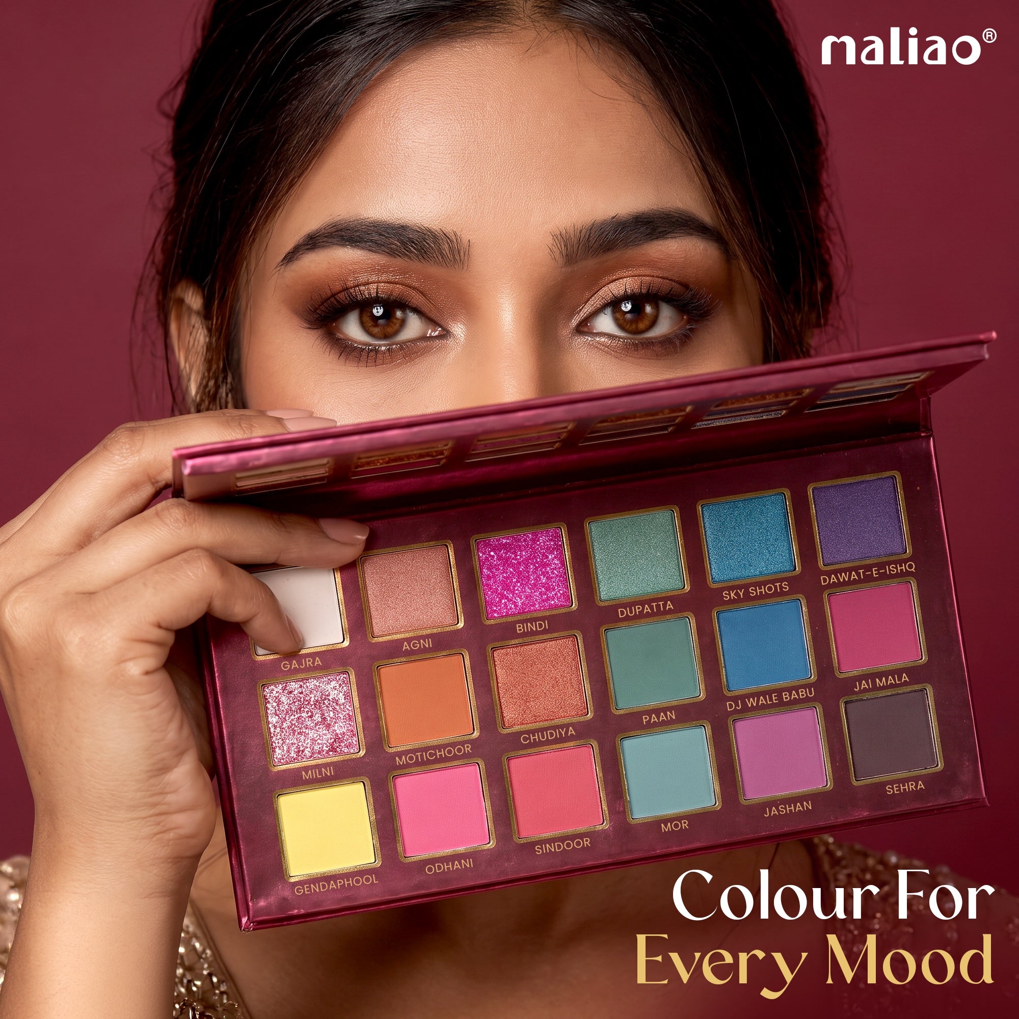 Maliao Classic Couleurs 36 Colors Art Makeup Revolution Palette Eye