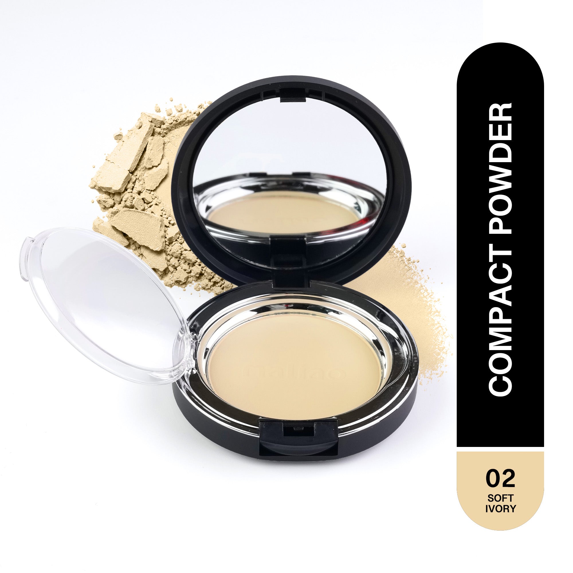 Maliao Bright Powder Soft Focus Crystal Bright Puff Cake Face