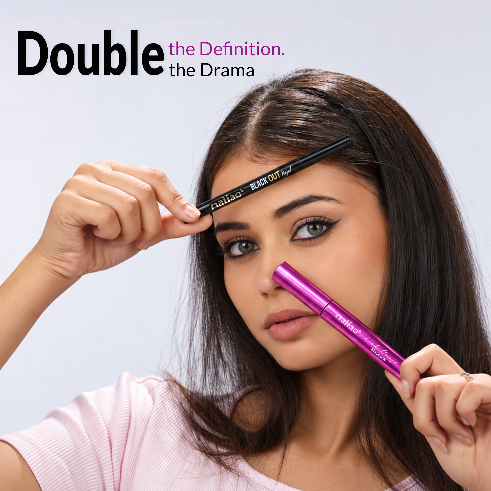 Maliao Lash Craze Mascara & Maliao Black Out Kajal