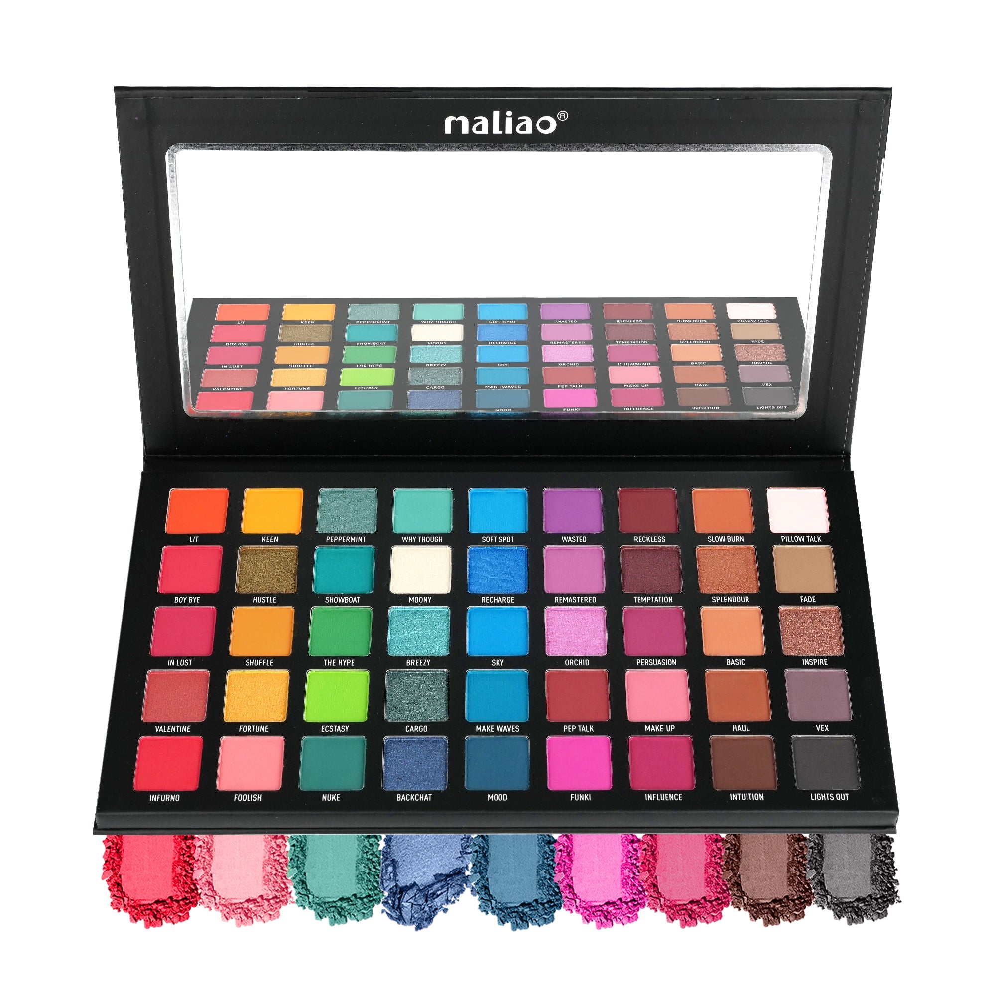 Maliao Retro Glamour Remastered MultI Finish Eyeshadow Palette Eye