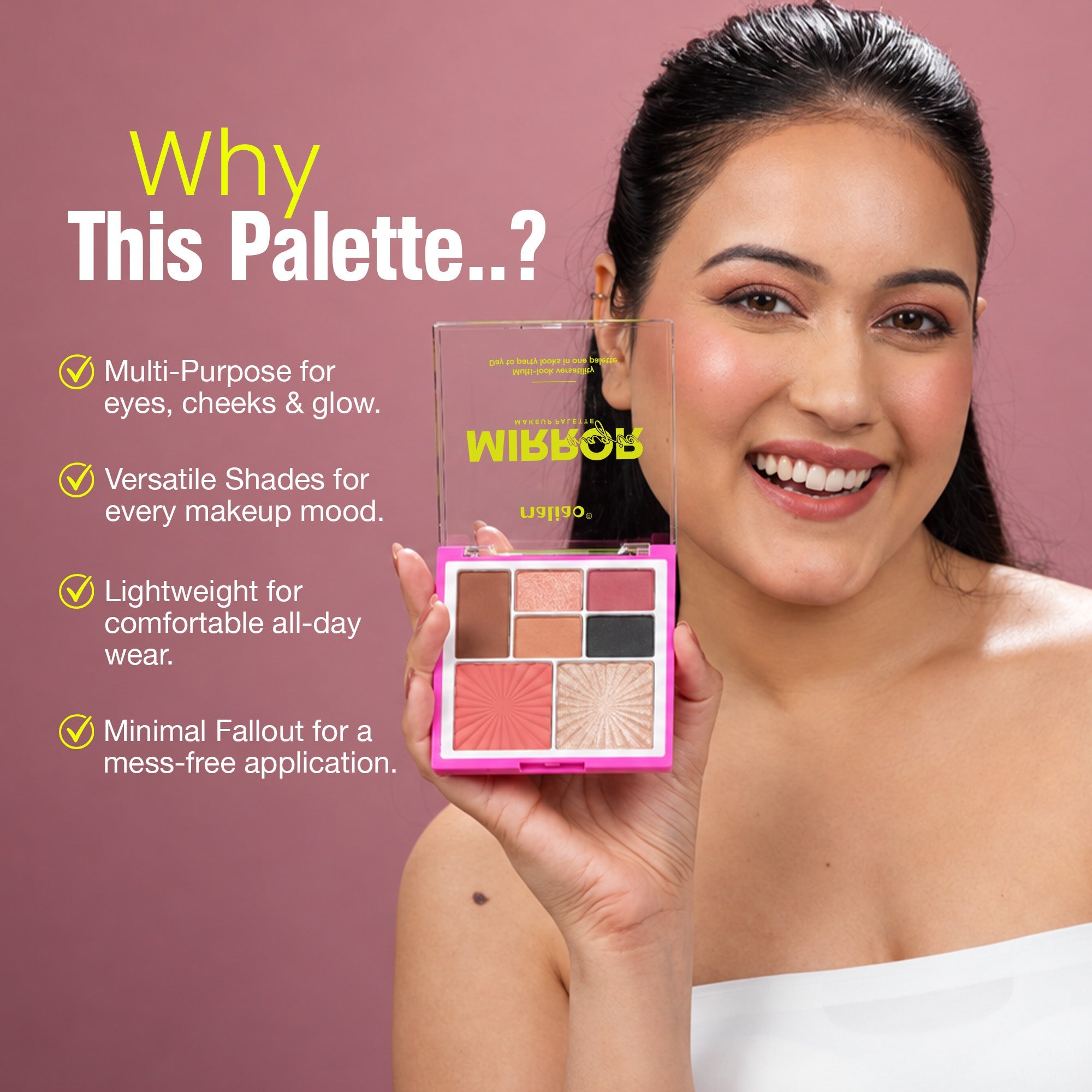 Maliao Mirror Magic Makeup Palette