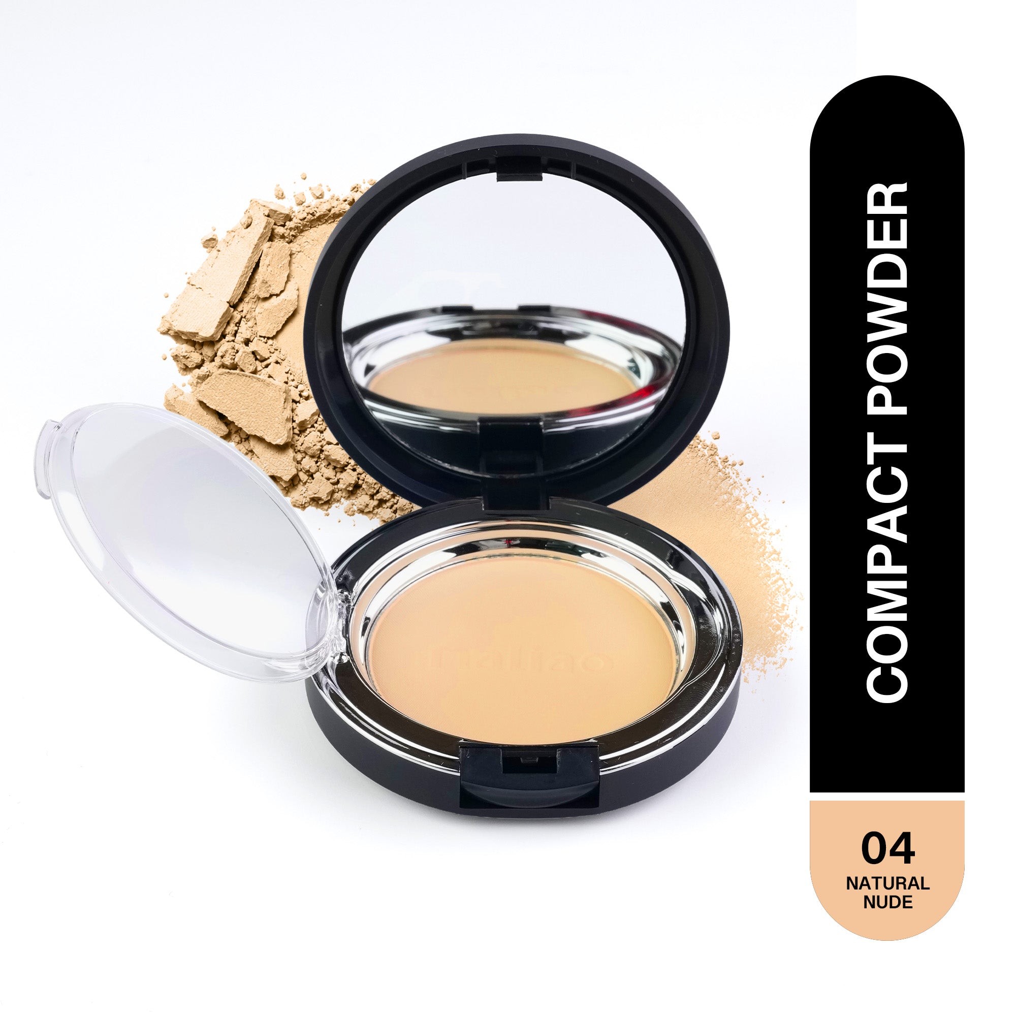 Maliao Bright Powder Soft Focus Crystal Bright Puff Cake Face