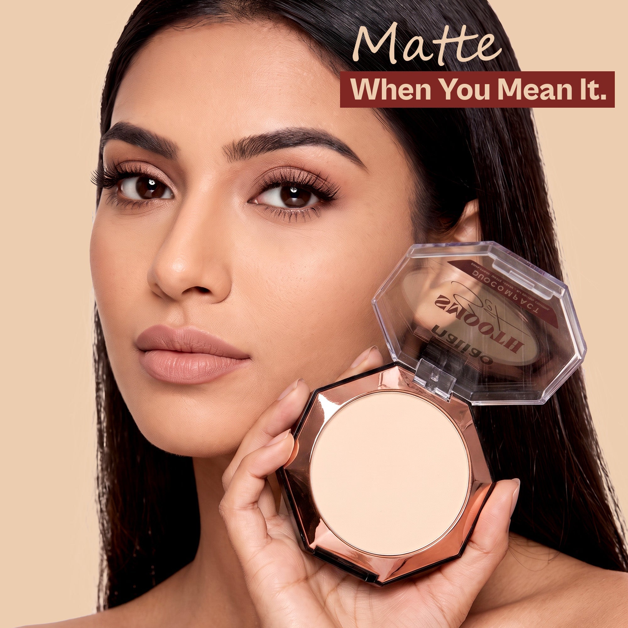 Maliao High Coverage Prime & Fine Matte Pressed Powder Face