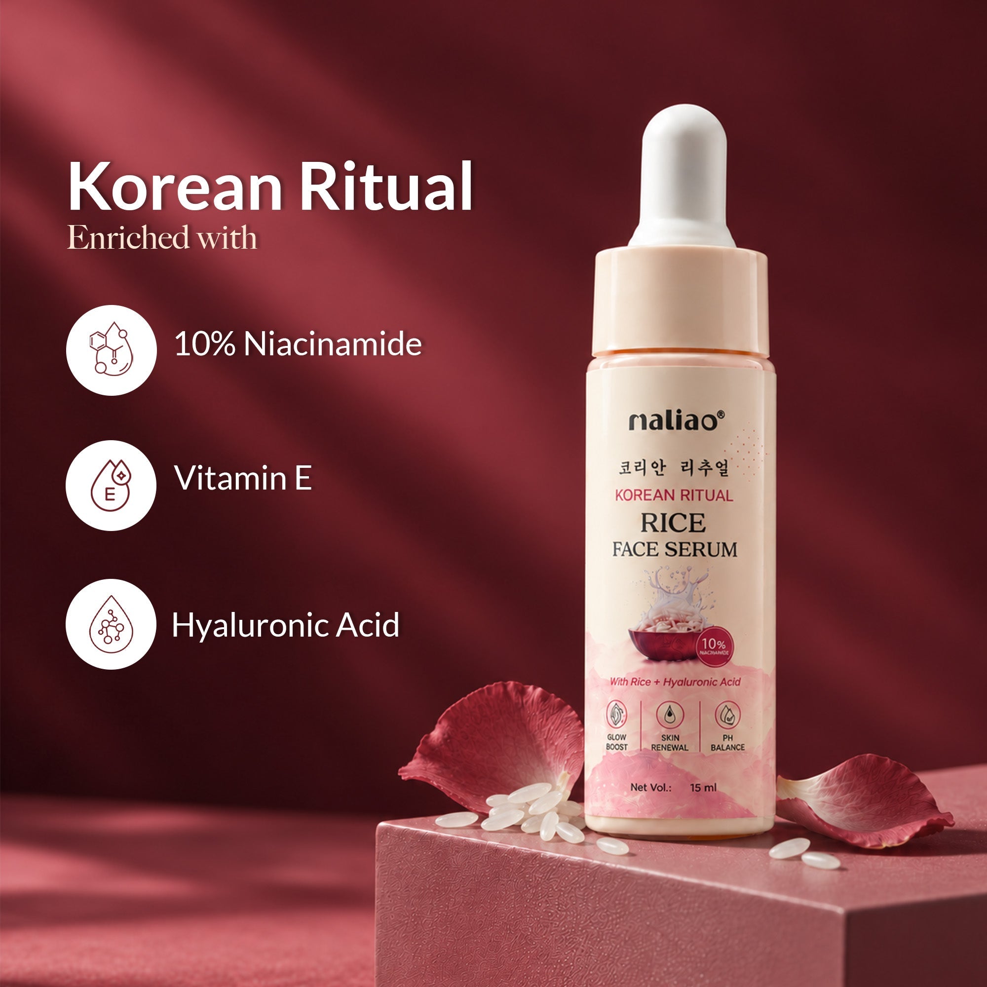 Maliao Korean Ritual Rice Face Serum