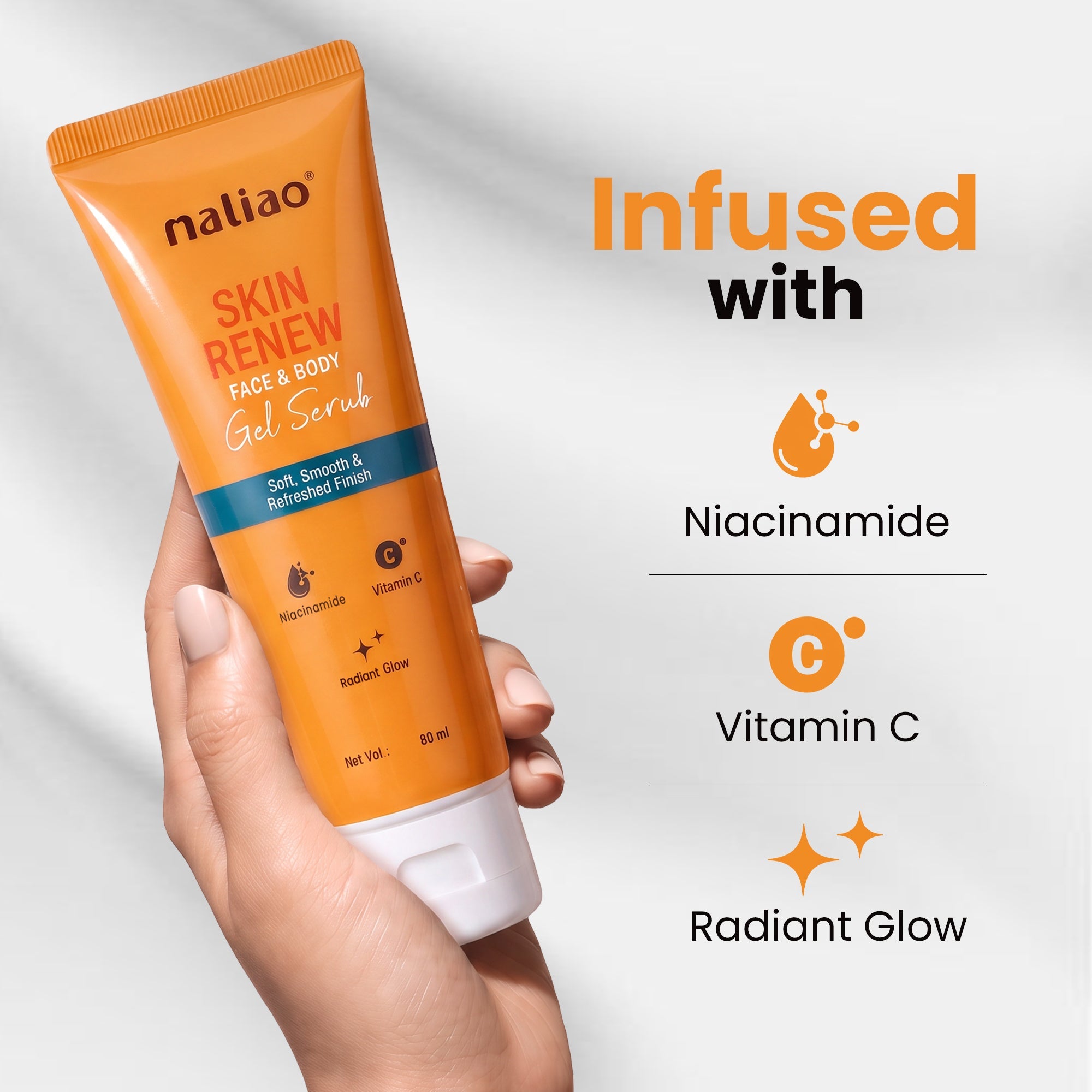 Maliao Skin Renew Face & Body Gel Scrub