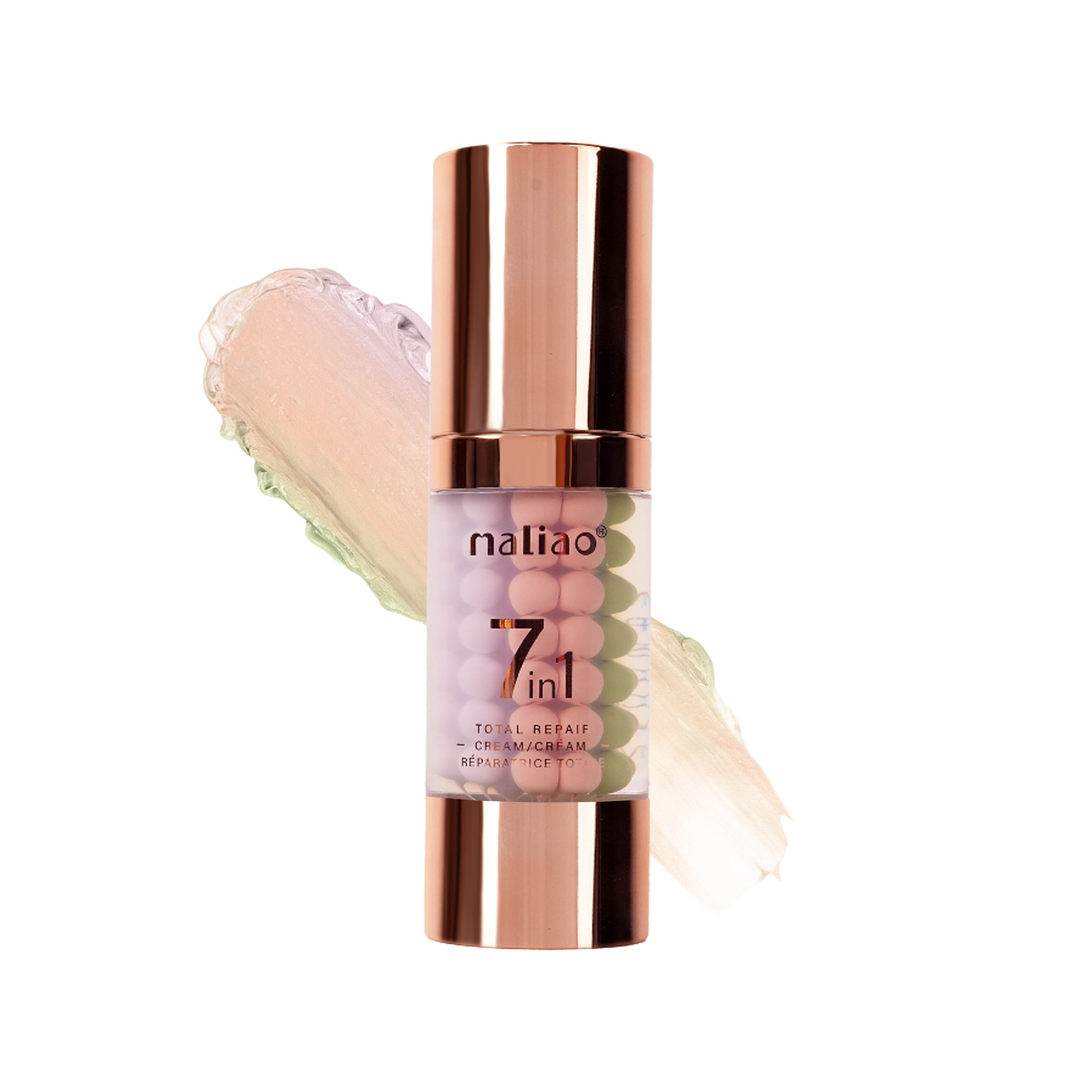 Maliao 7-in-1 Total Repair Matte Primer - Pore Minimizing, Long-Lasting Makeup Base Face