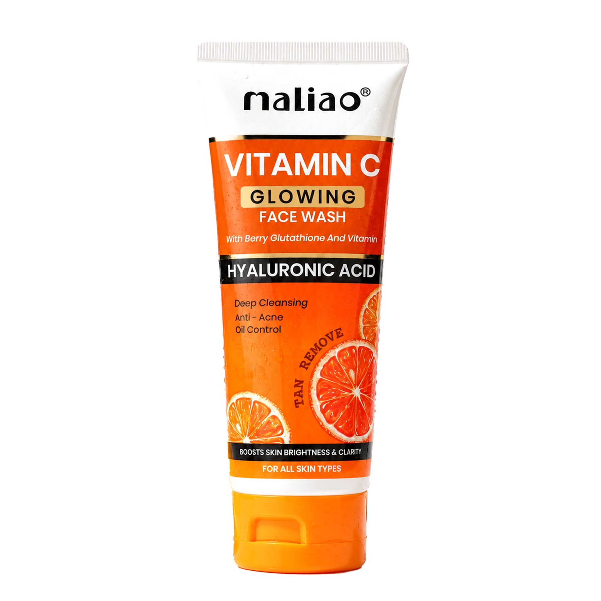 Maliao Vitamin C Glowing Facewash Face