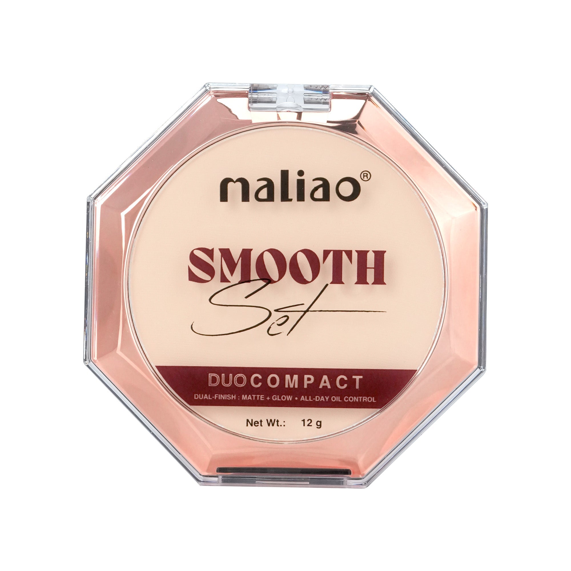 Maliao High Coverage Prime & Fine Matte Pressed Powder Face
