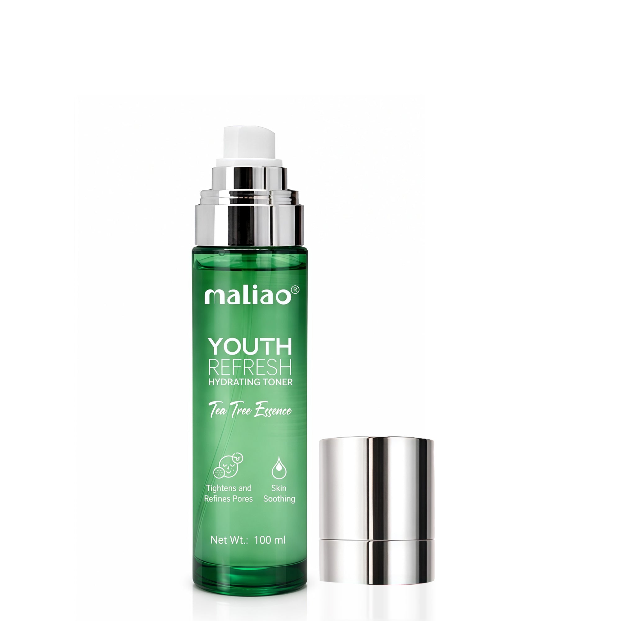 Maliao Youth Freeze Toner with Tea Tree Green - Refreshing and Clarifying Toner for Clear, Youthful Skin Face