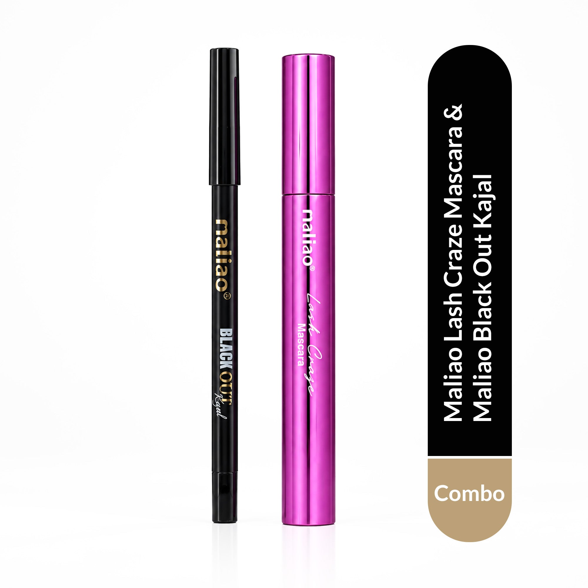 Maliao Lash Craze Mascara & Maliao Black Out Kajal