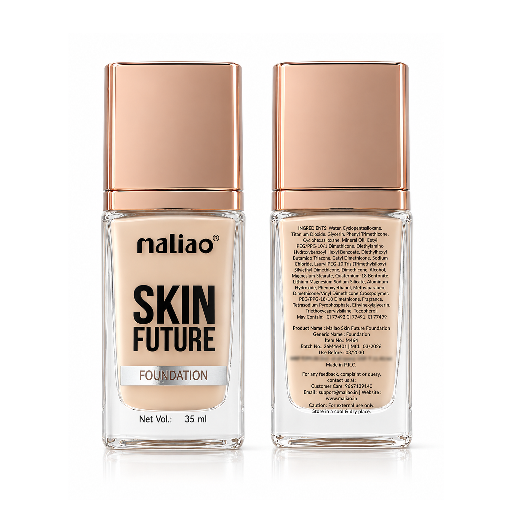 Maliao Skin Future Foundation Face