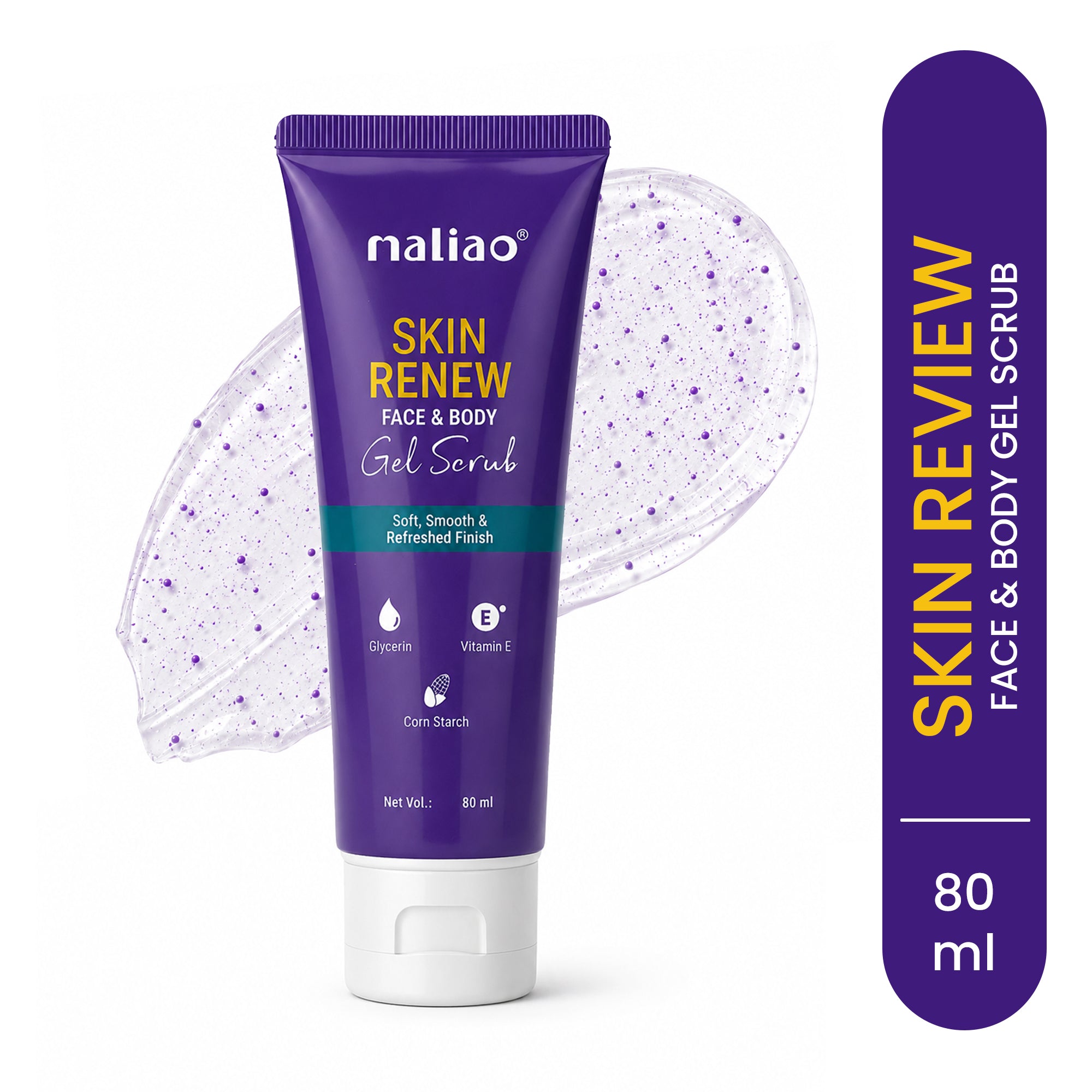 Maliao Skin Renew Face & Body Gel Scrub