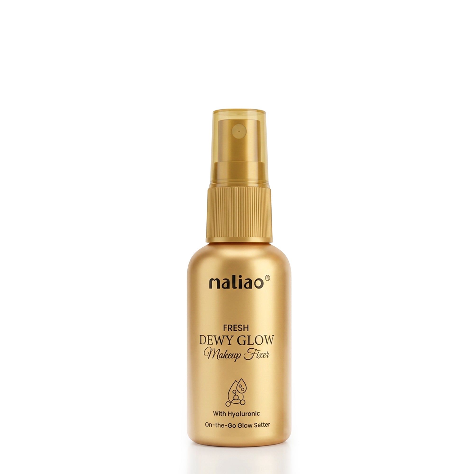 Face Primer + Makeup Fixer Spray  Gold Glow Boosting Primer Face