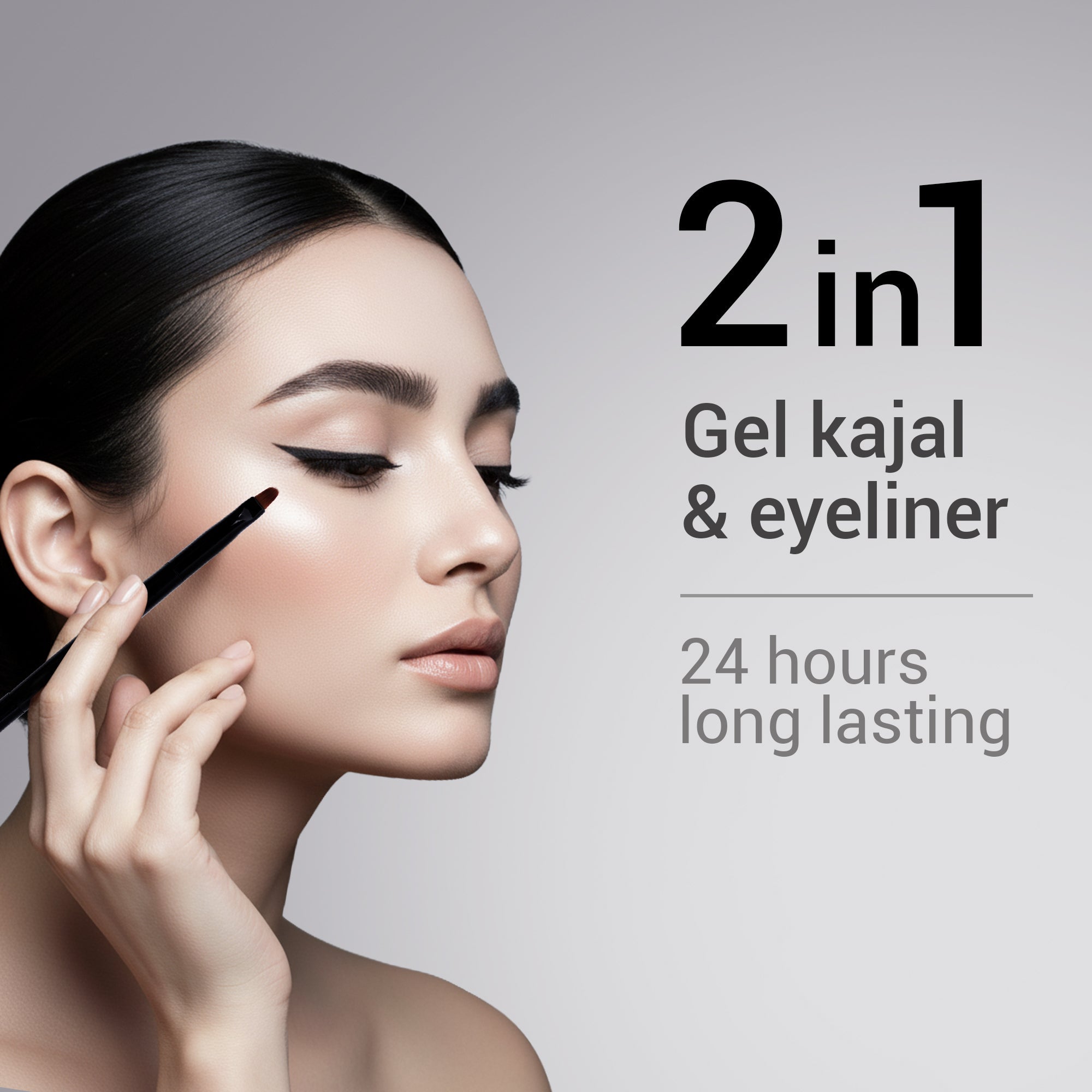 Maliao Studio Touch 2-in-1 Gel Kajal Eyeliner Cake Eye