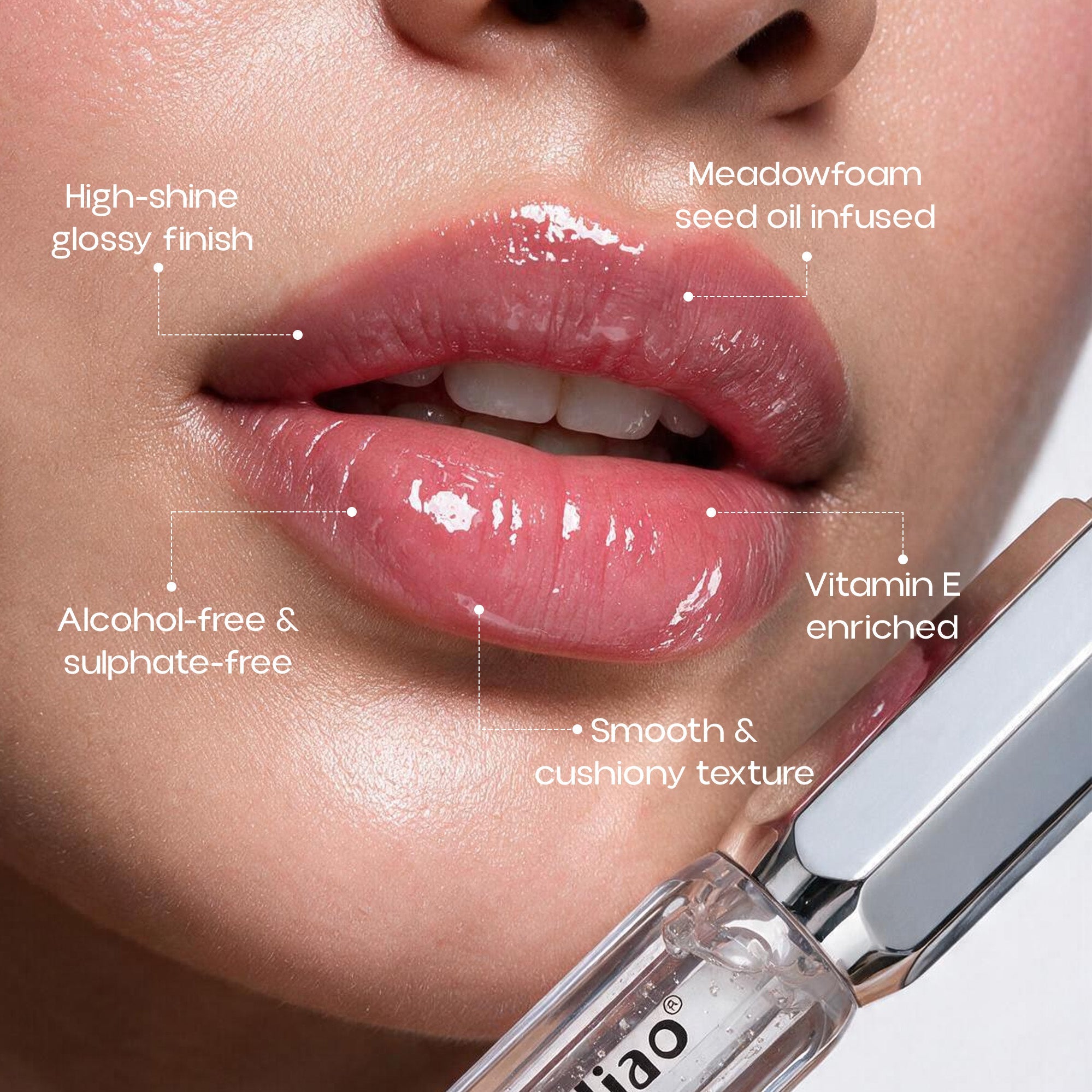 Maliao Forever Matte Liquid Lip Colour + Maliao Shine Me Up Gloss Combo