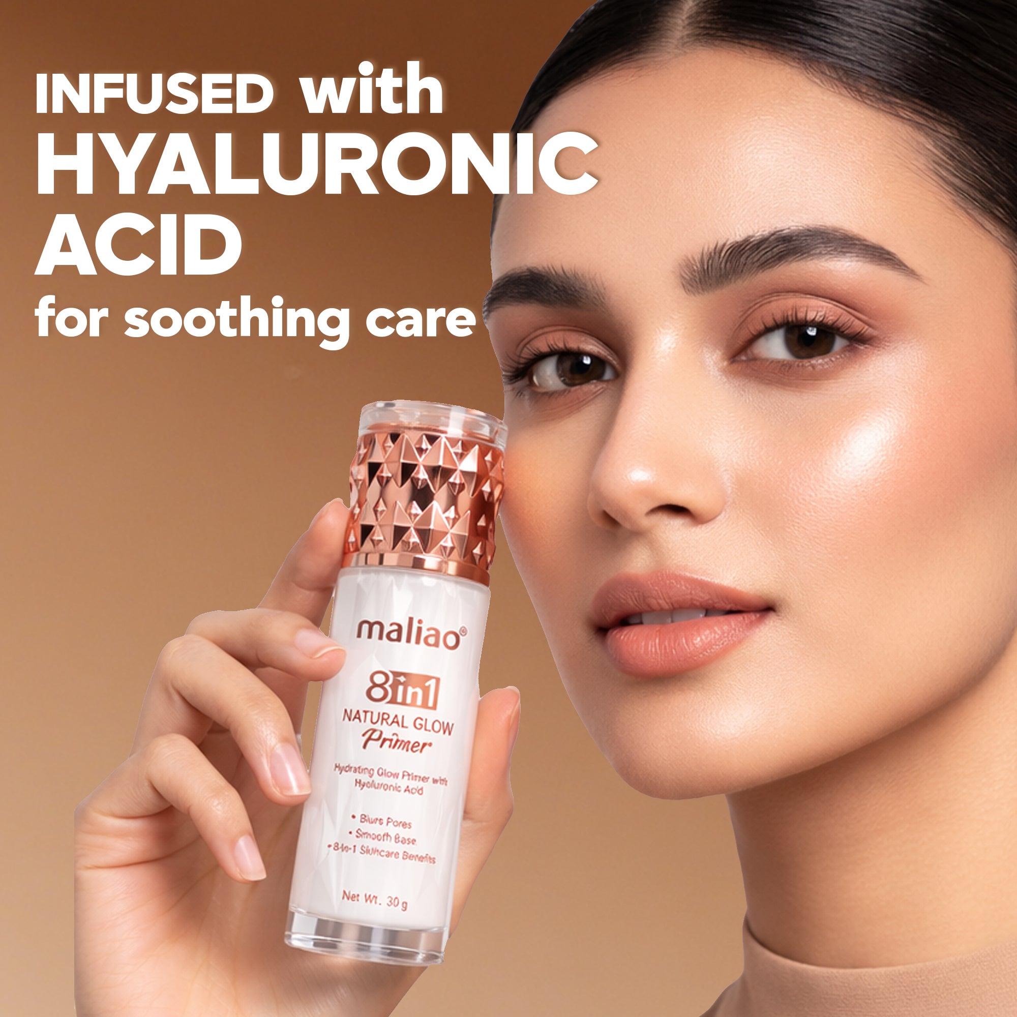 Maliao 8-In-1 Natural Glow Primer Face