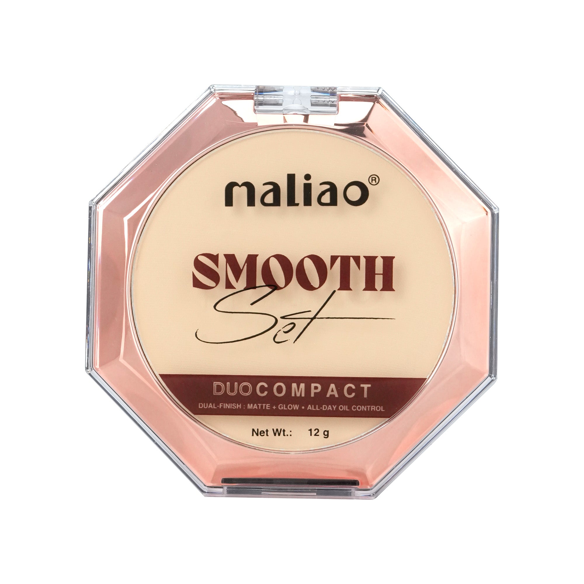 Maliao High Coverage Prime & Fine Matte Pressed Powder Face