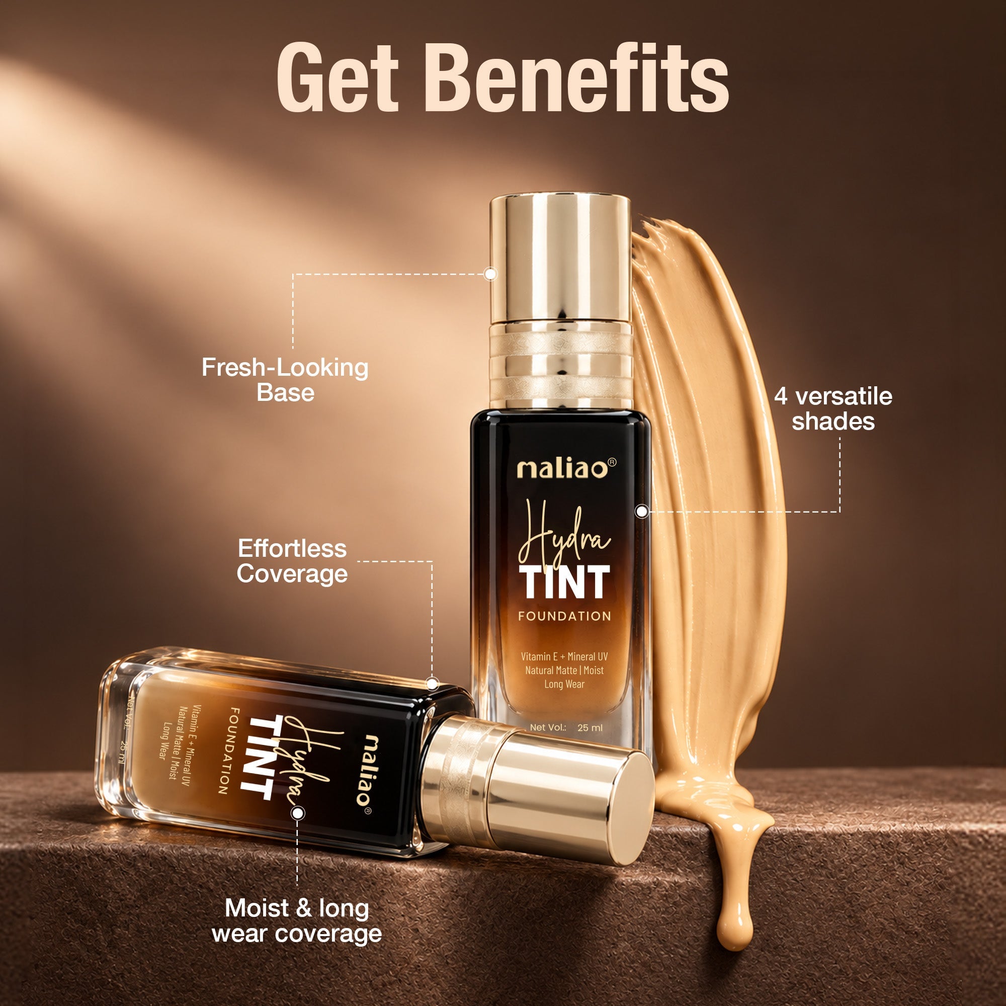 Maliao Aqua Moisture Matte Light & moist foundation Face
