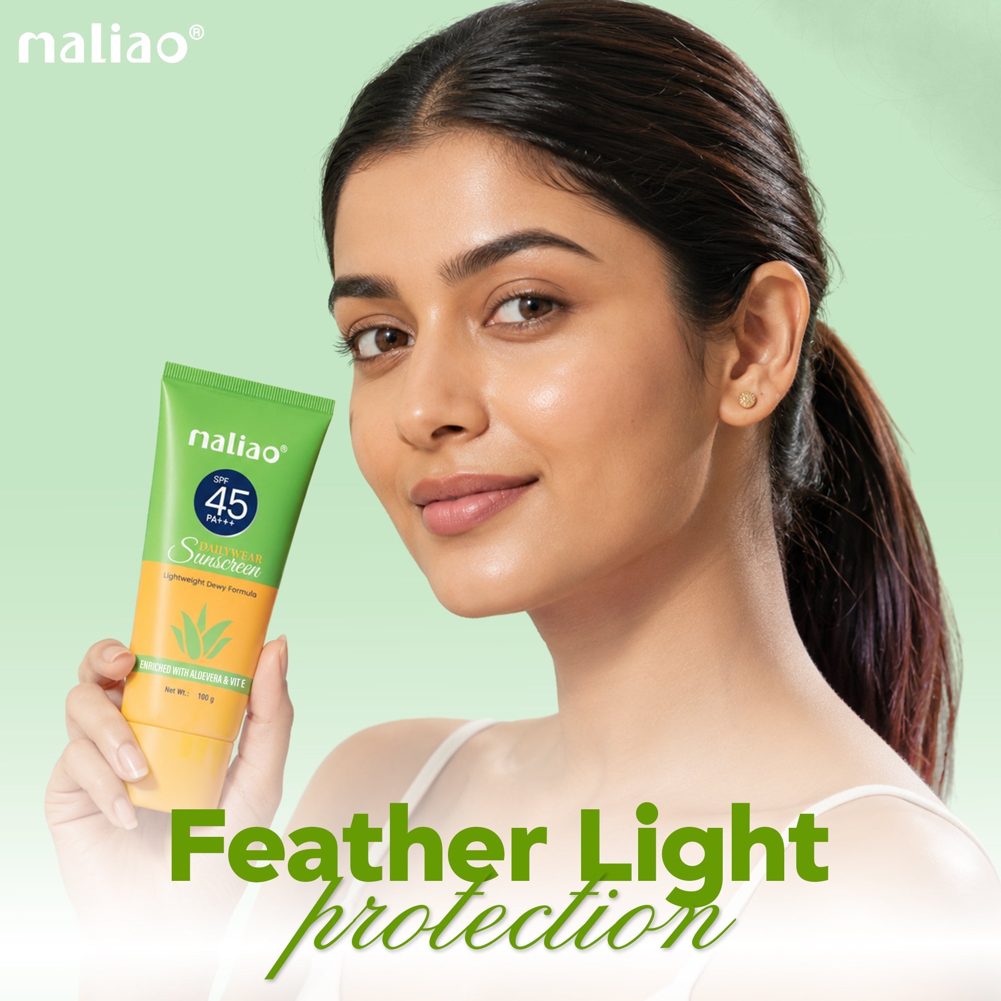 Maliao Dailywear Sunscreen SPF 45 PA+++ Face