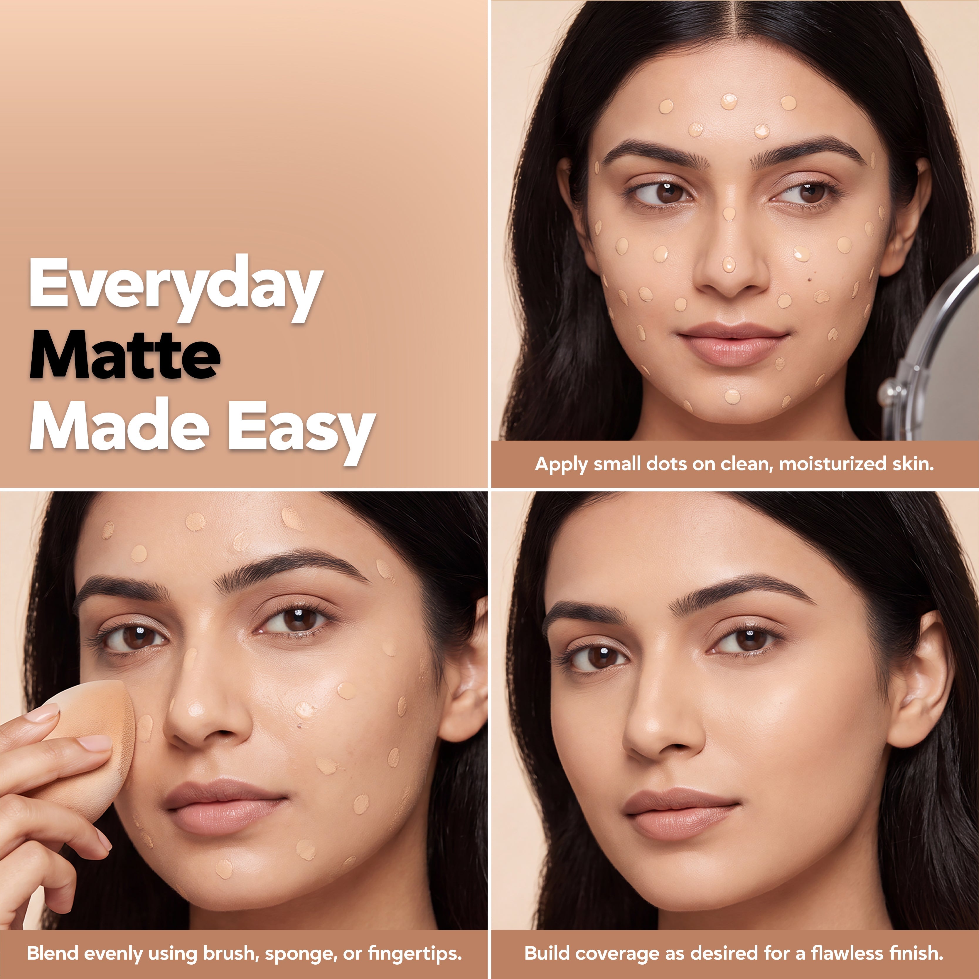 Maliao Love Me Matte SkinFit Foundation 30 ml Face