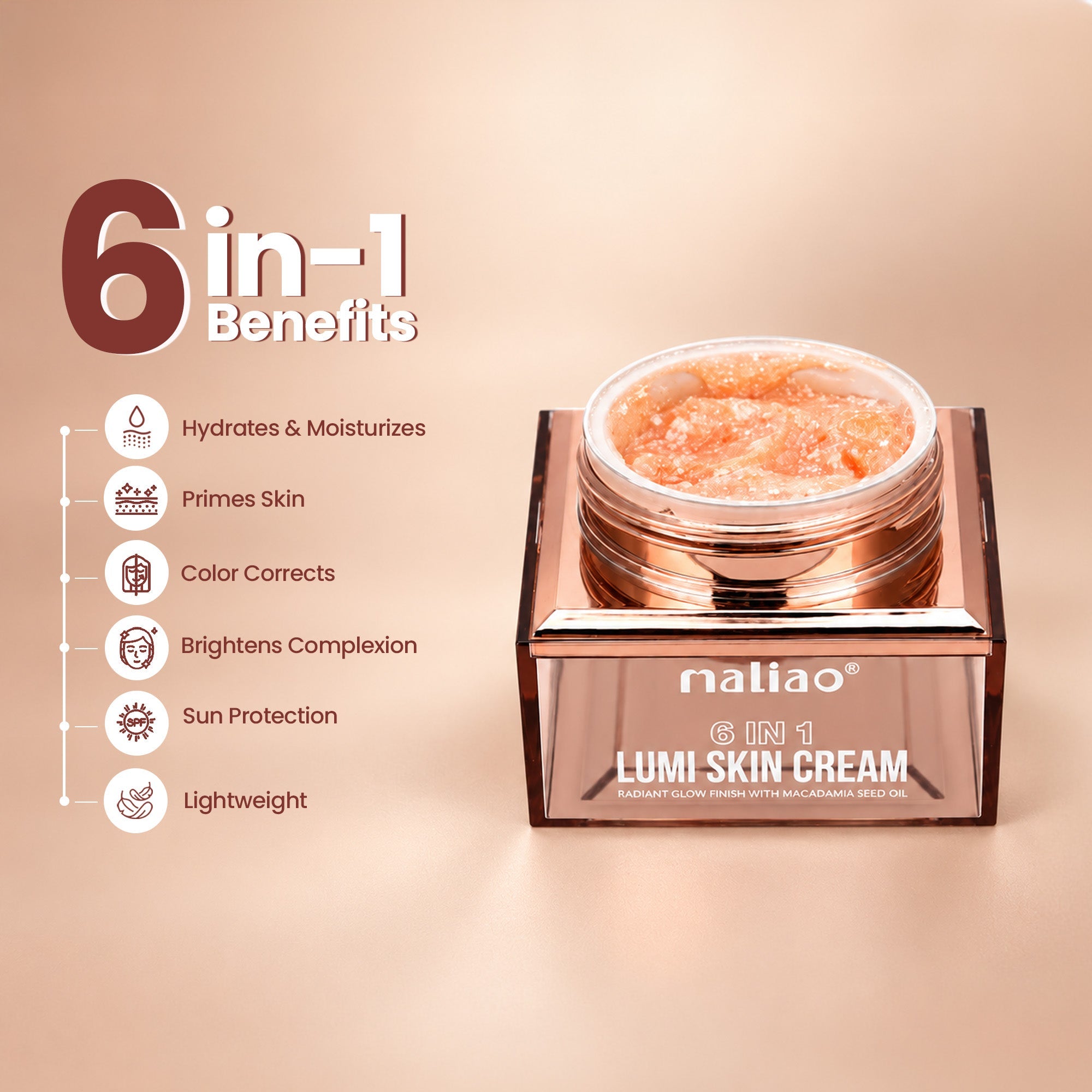 6 in 1 Effect Skin Perfect Cream Face