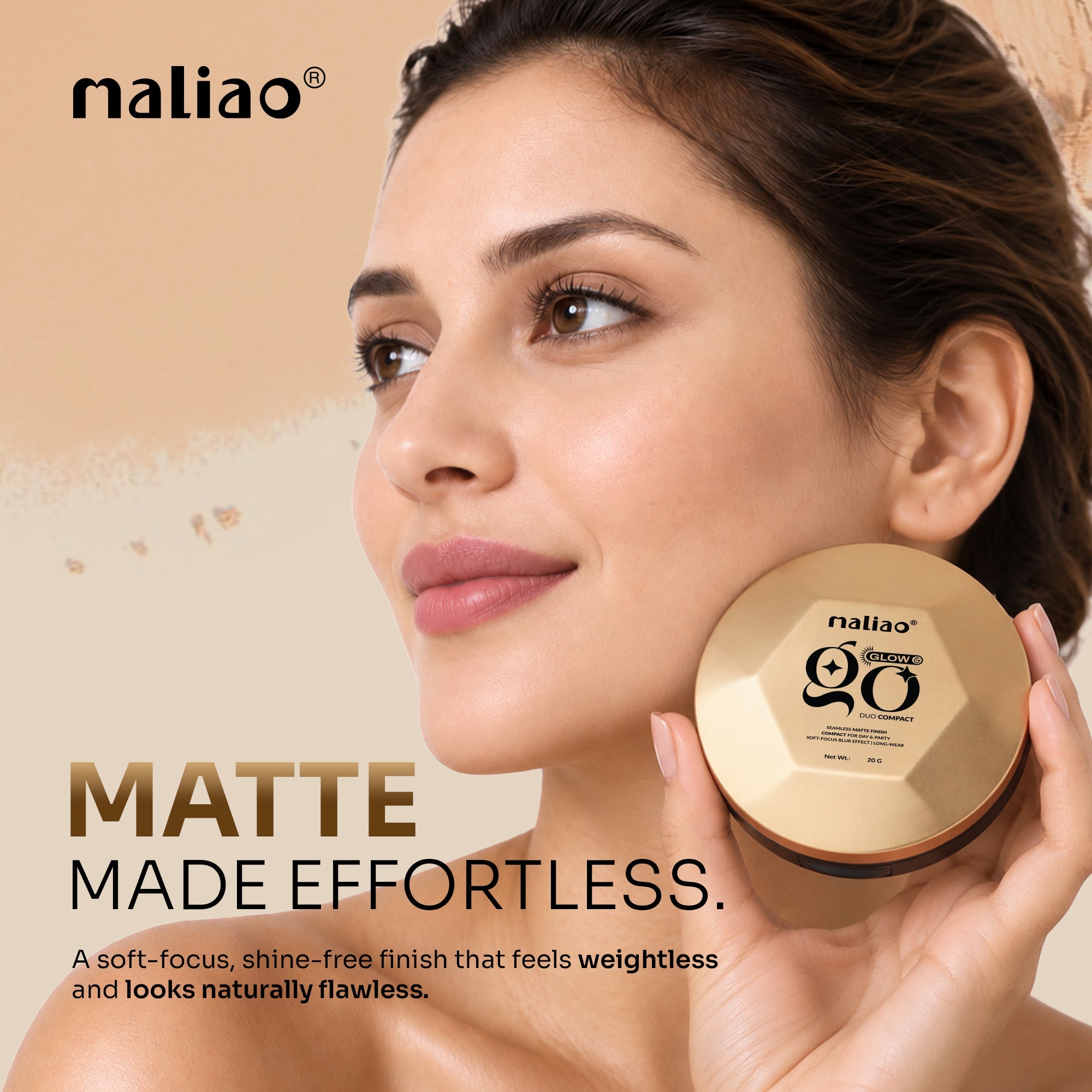 Maliao Whitening Compact Powder Face