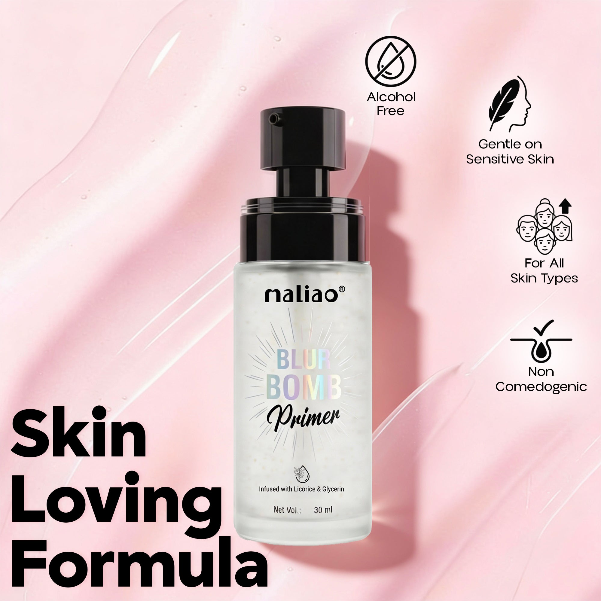 Maliao Blur Bomb Primer Face