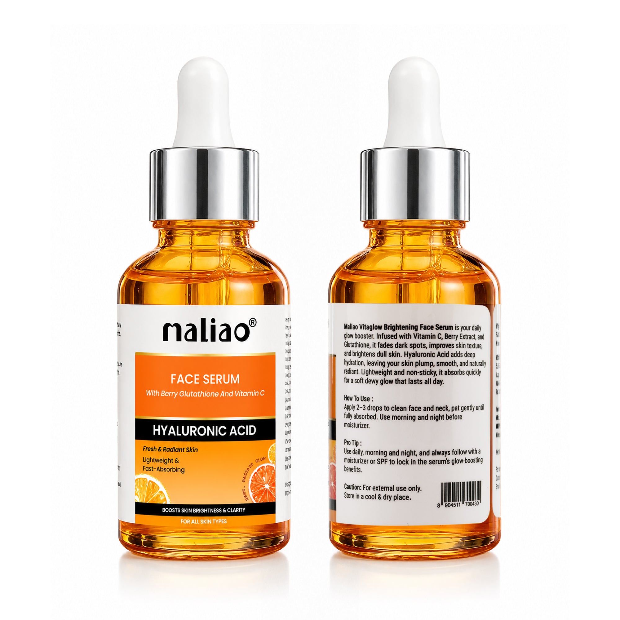 Maliao Vitaglow Brightening Serum Face