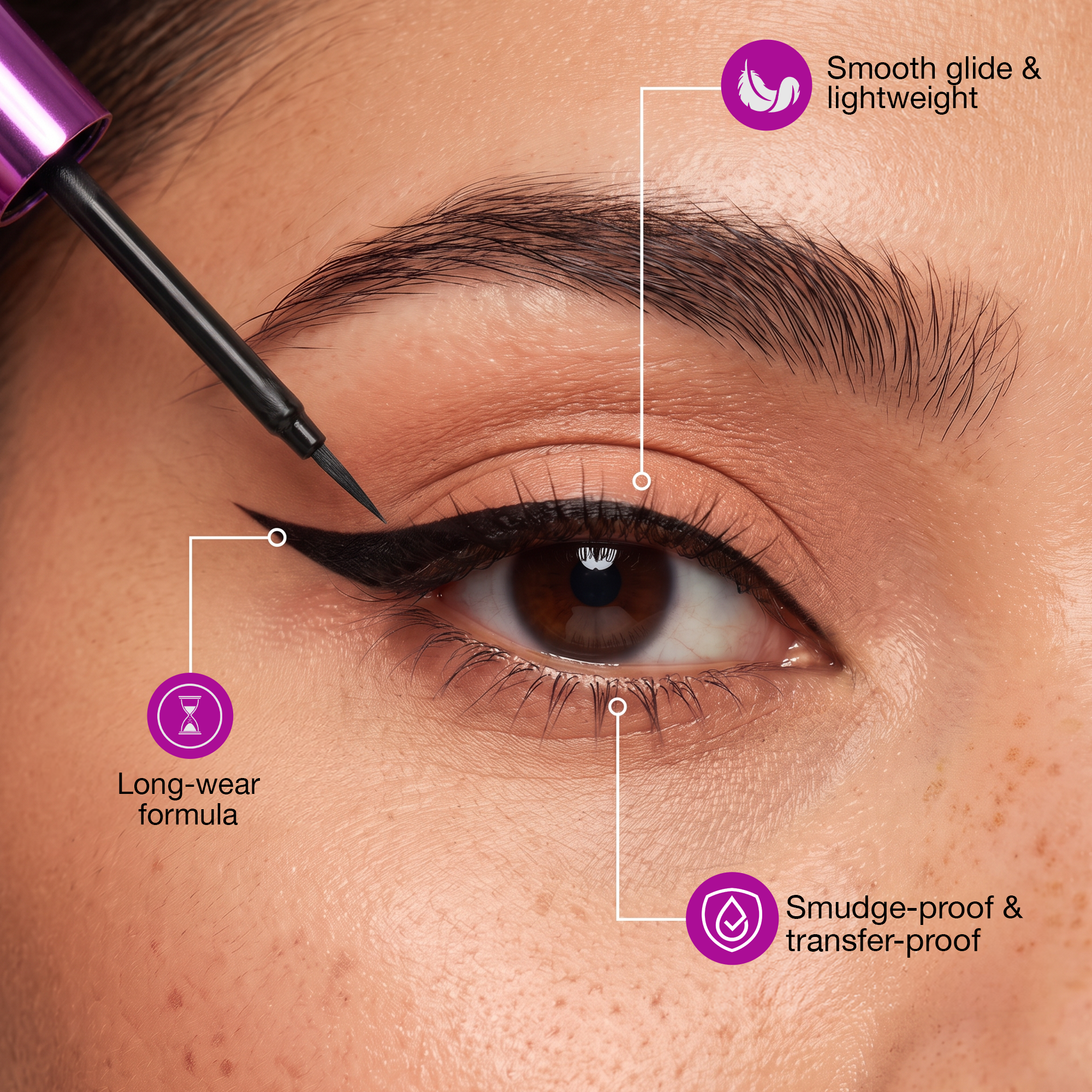 Maliao Bold Craze Eyeliner Eye