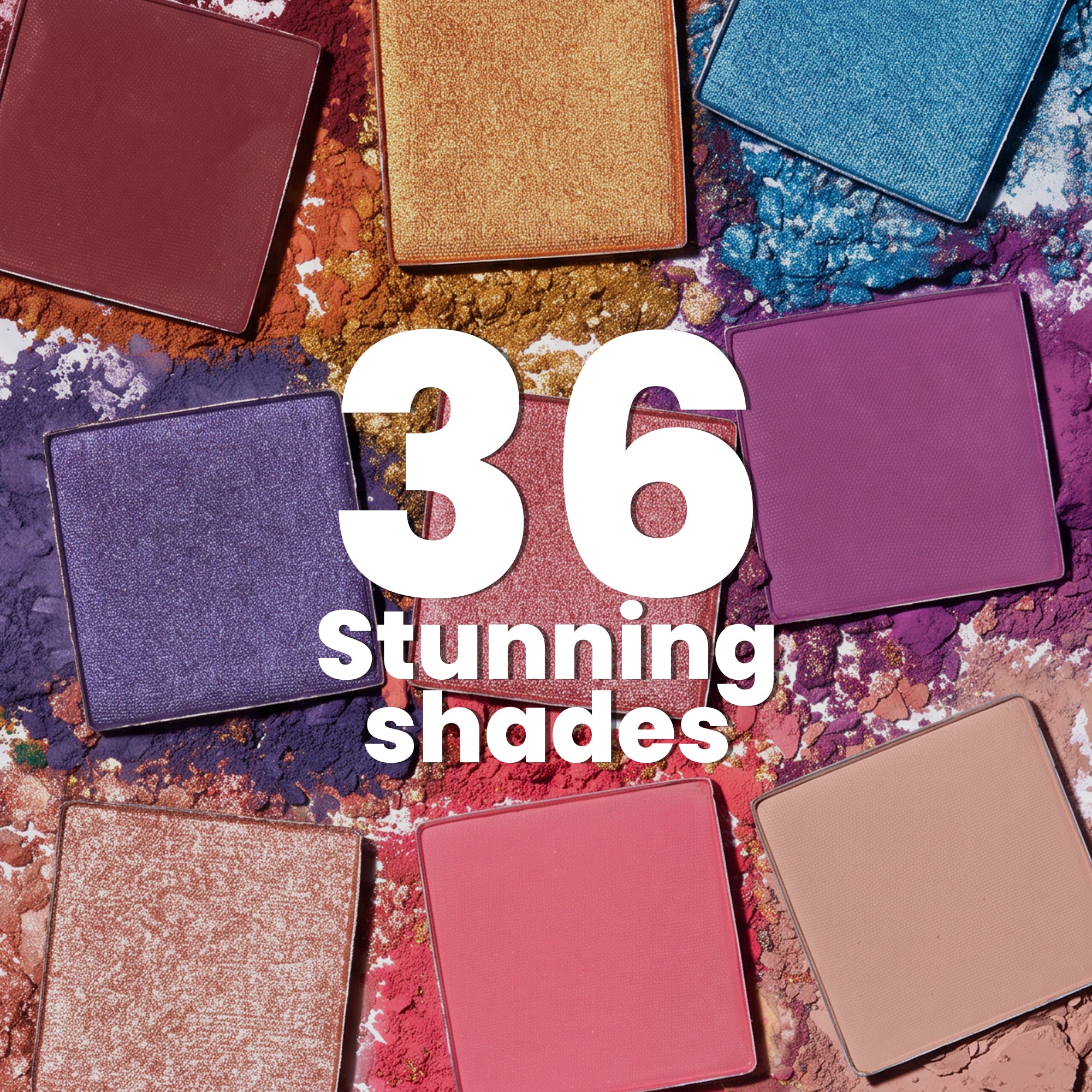Maliao Classic Couleurs 36 Colors Art Makeup Revolution Palette Eye