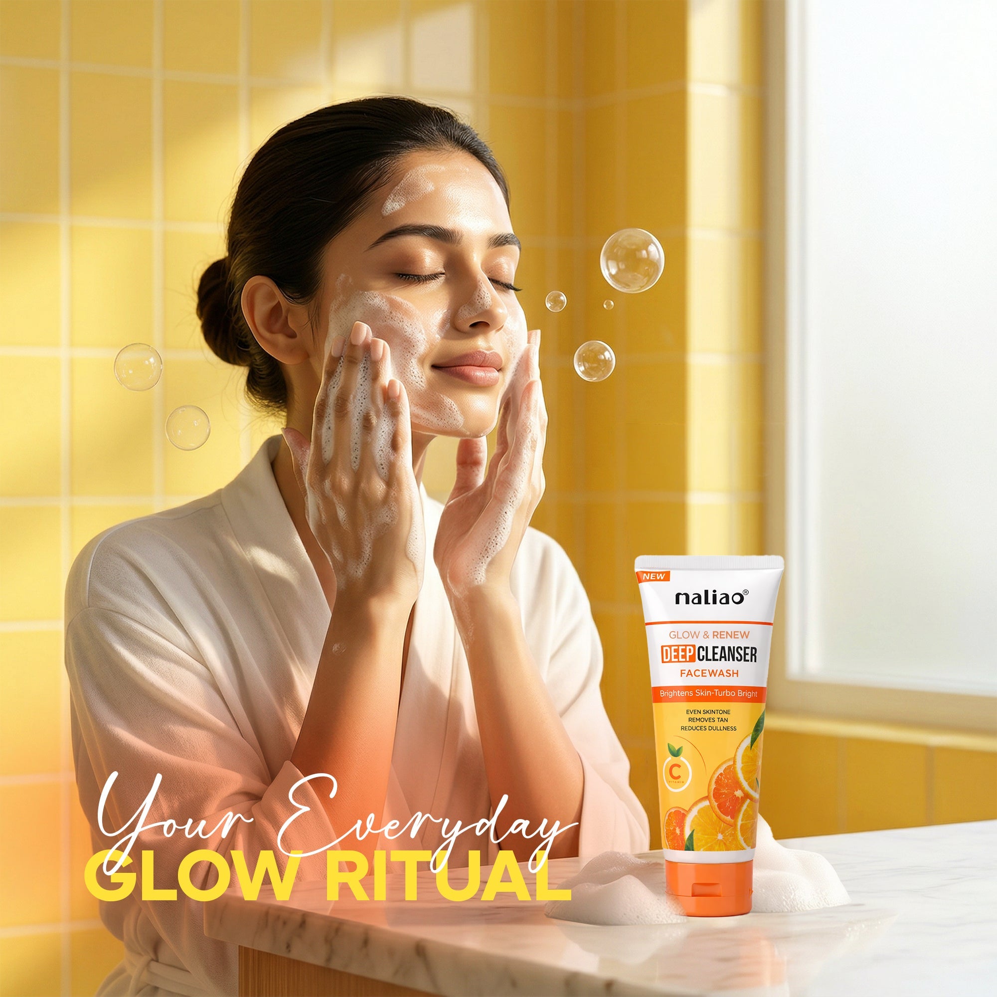 Maliao Glow & Renew Deep Cleanser Facewash Face