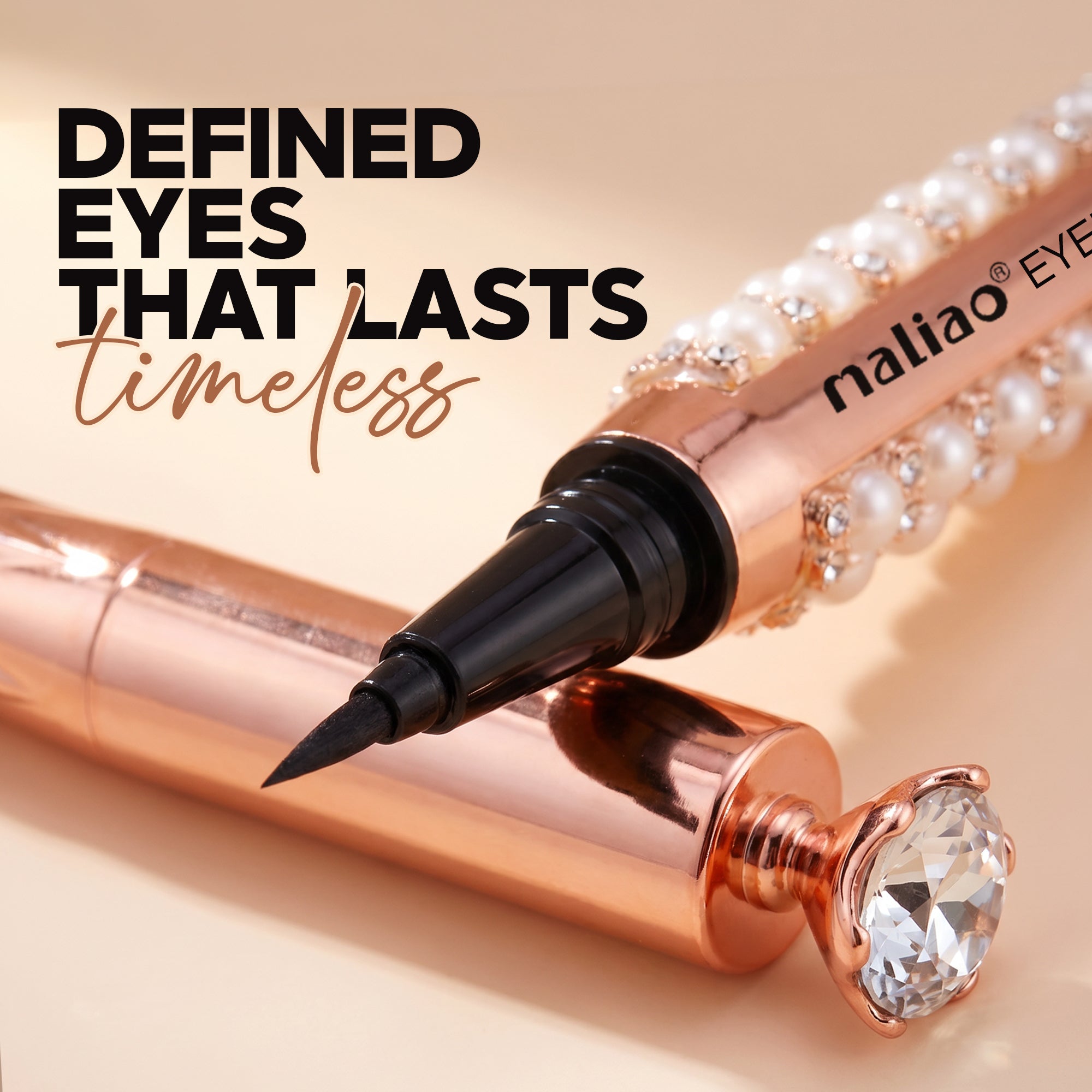 Maliao Diamond Ultra Black Eyeliner Eye