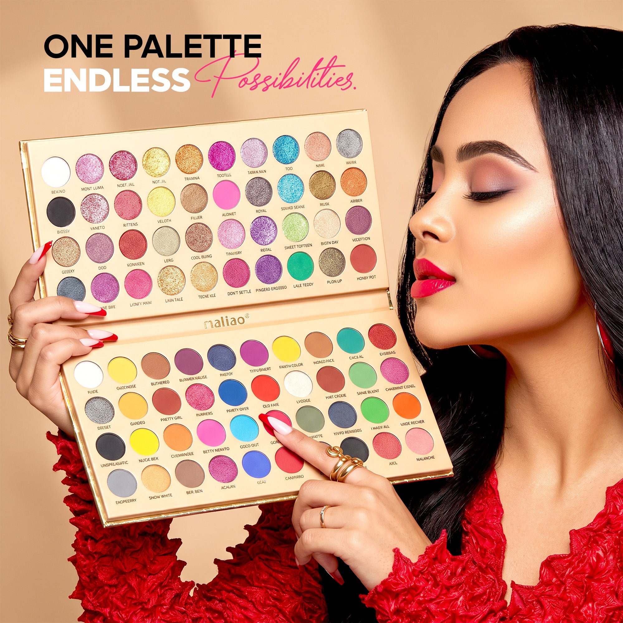 Maliao 96 Color Eyeshadow Palette Eye