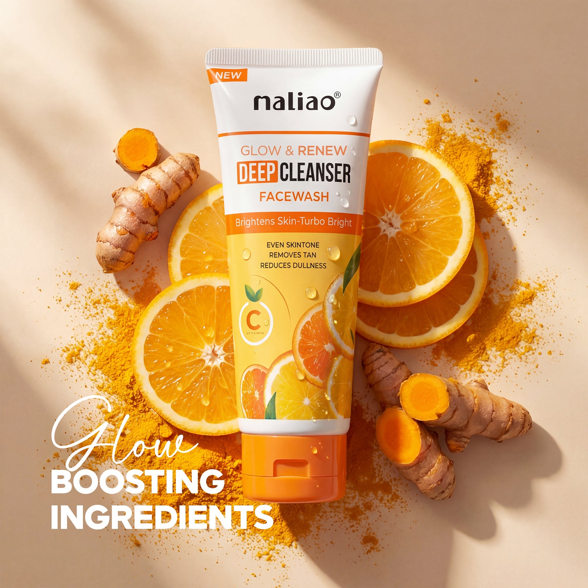 Maliao Glow & Renew Deep Cleanser Facewash Face