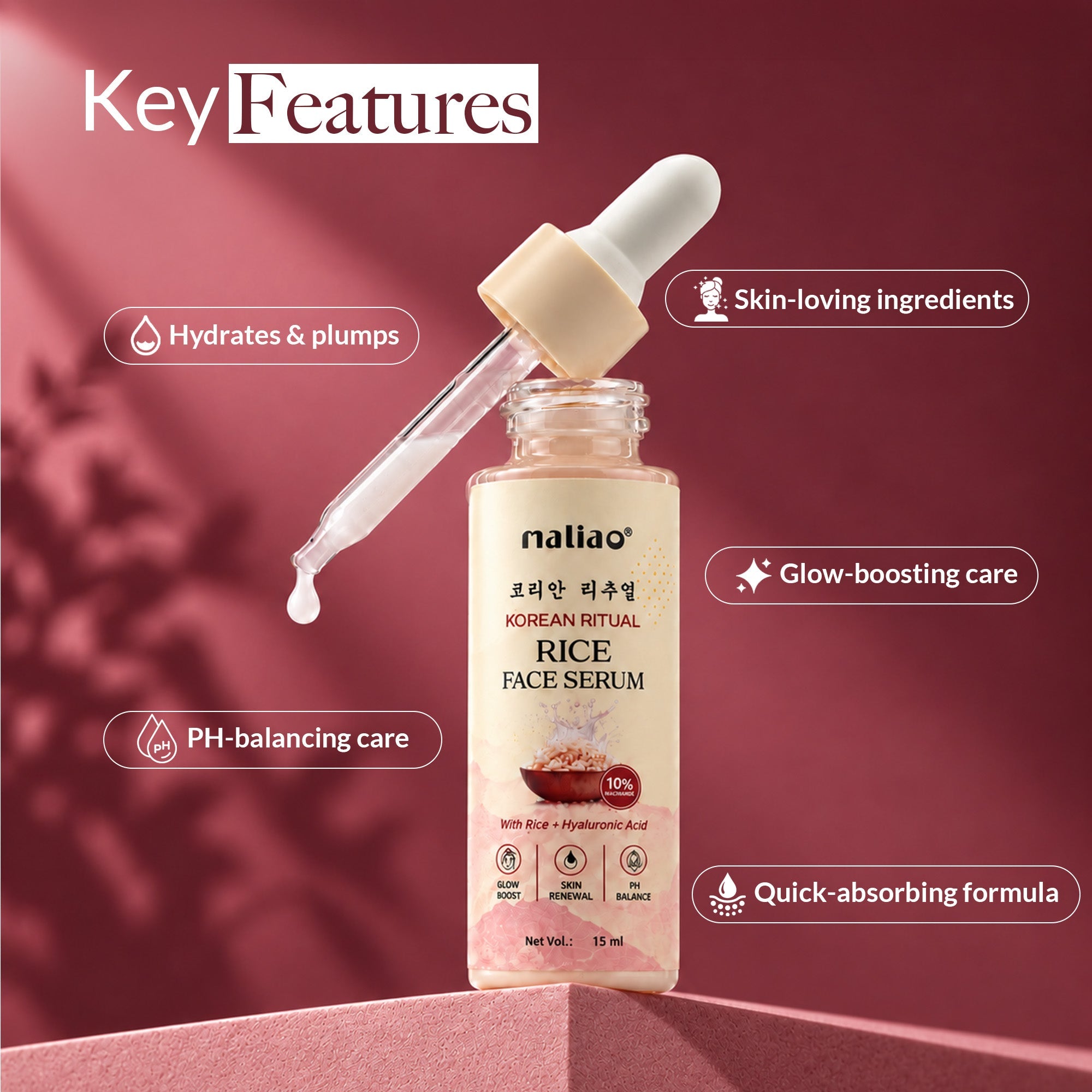 Maliao Korean Ritual Rice Face Serum