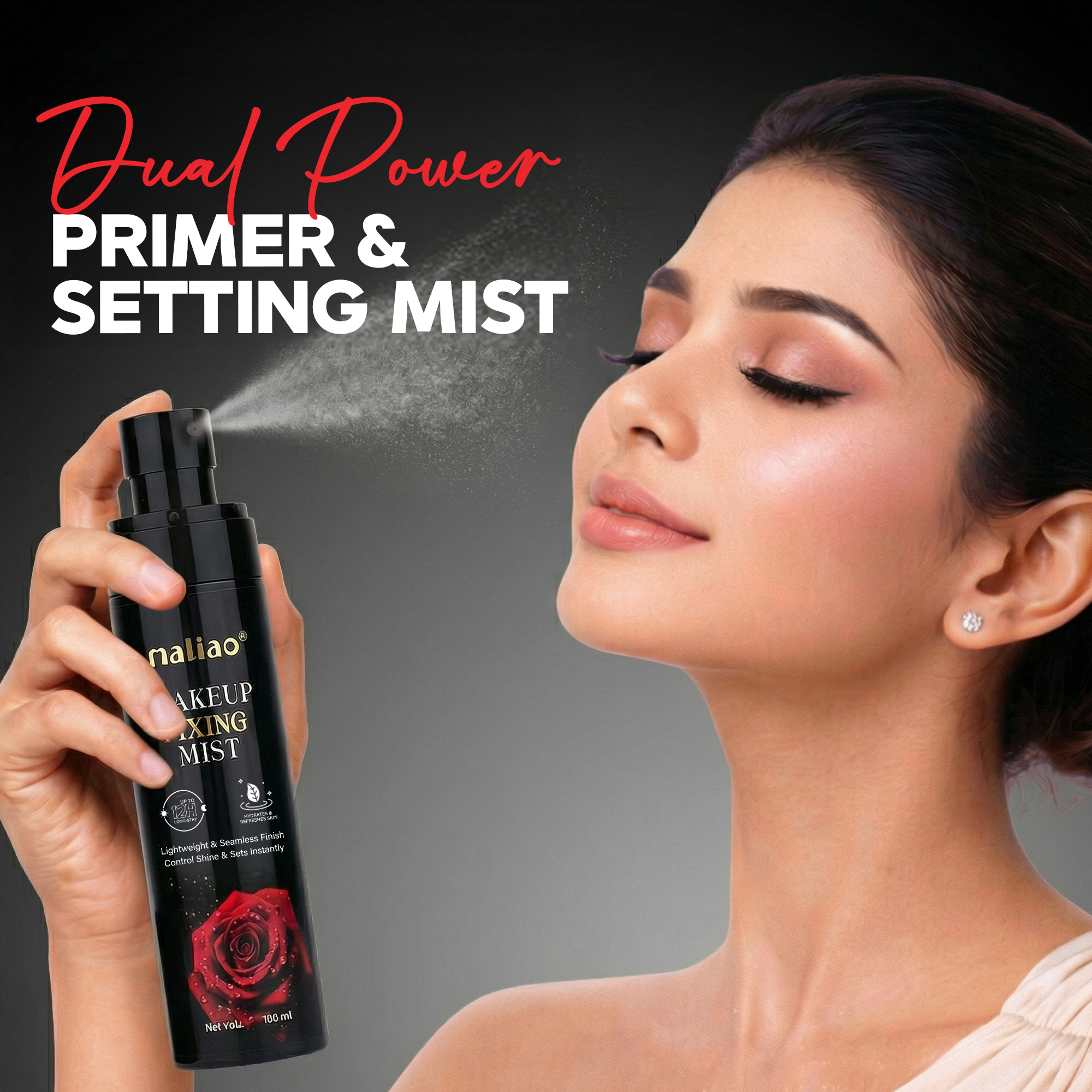 Maliao Dewy Finish Makeup Fixing Mist Face