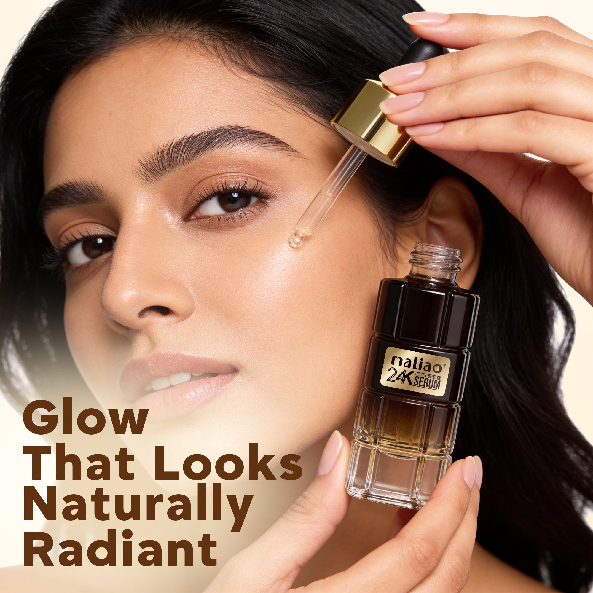 Maliao 24K Glow Booster Serum Face