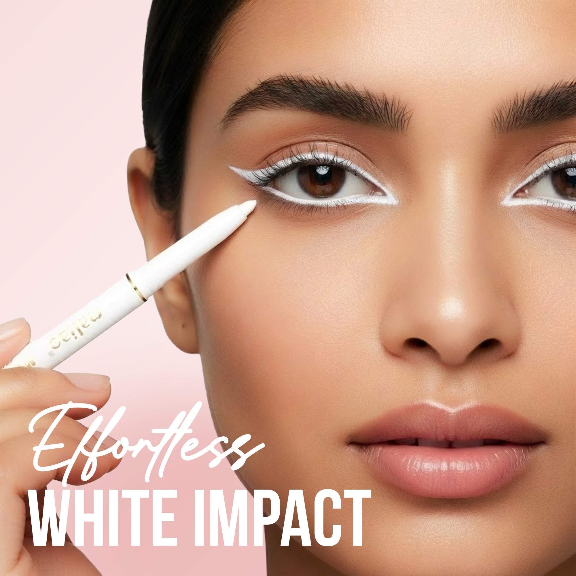 Maliao Love Me Waterproof White Kohl Kajal Pencil Eye