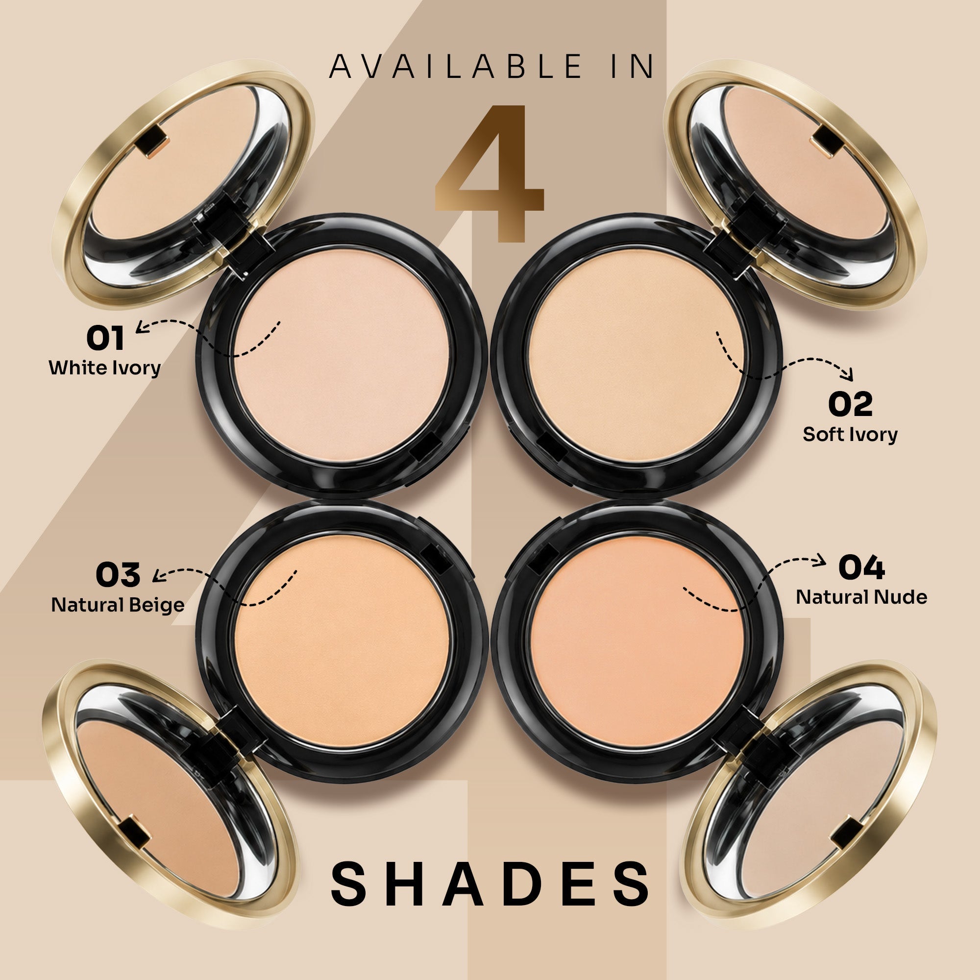 Maliao Whitening Compact Powder Face