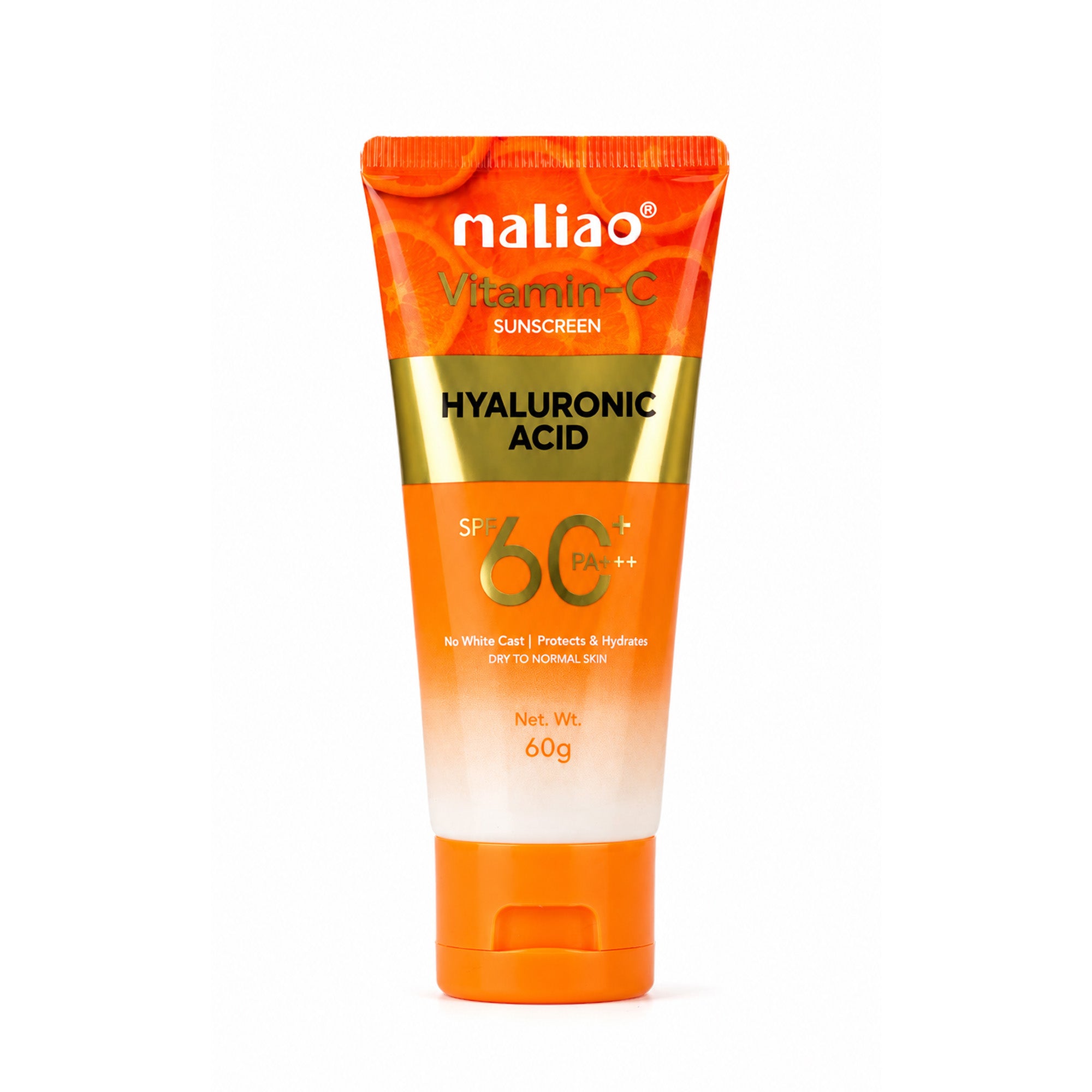 Maliao Vitamin C SPF 60 PA+++ Sunscreen Cream Face