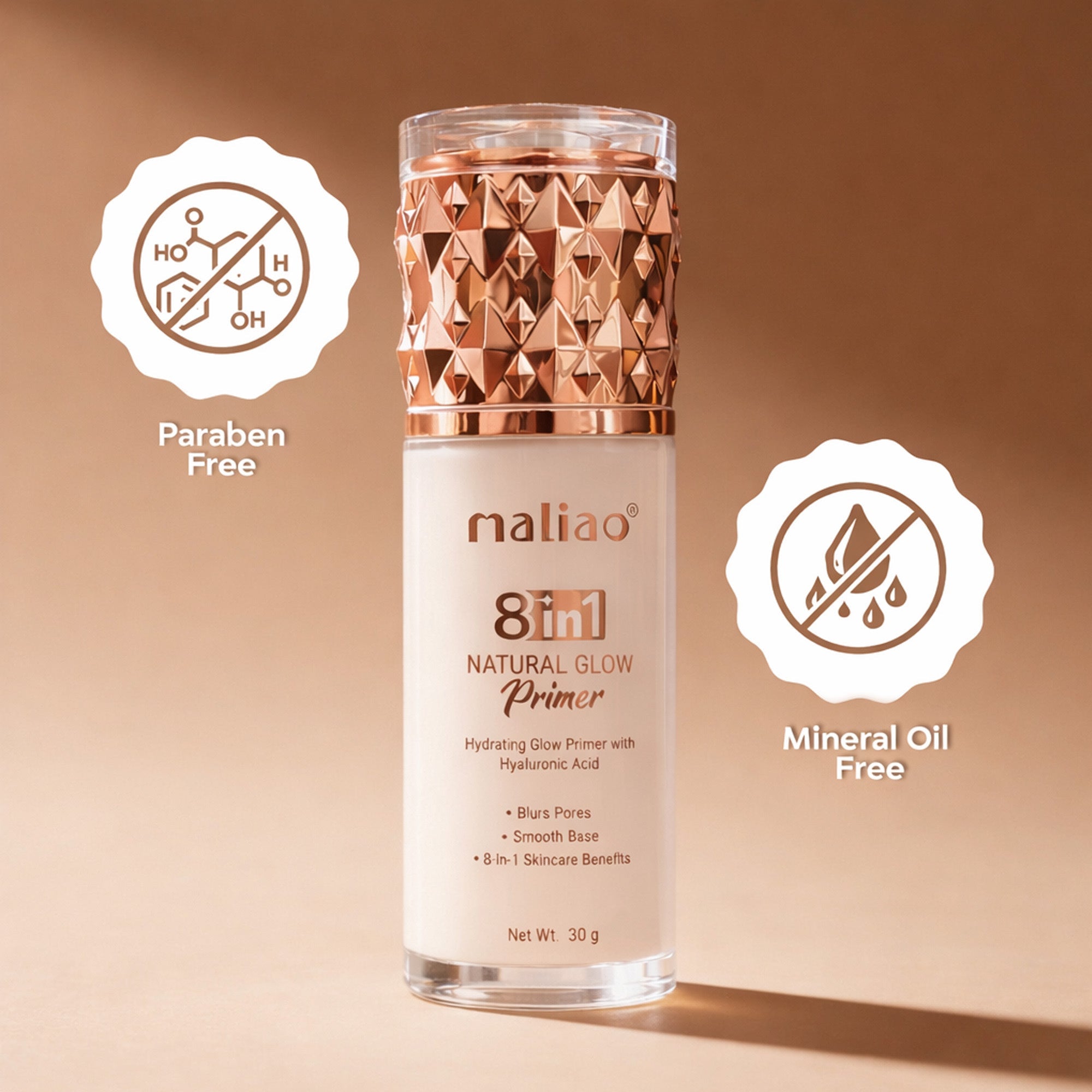 Maliao 8-In-1 Natural Glow Primer Face
