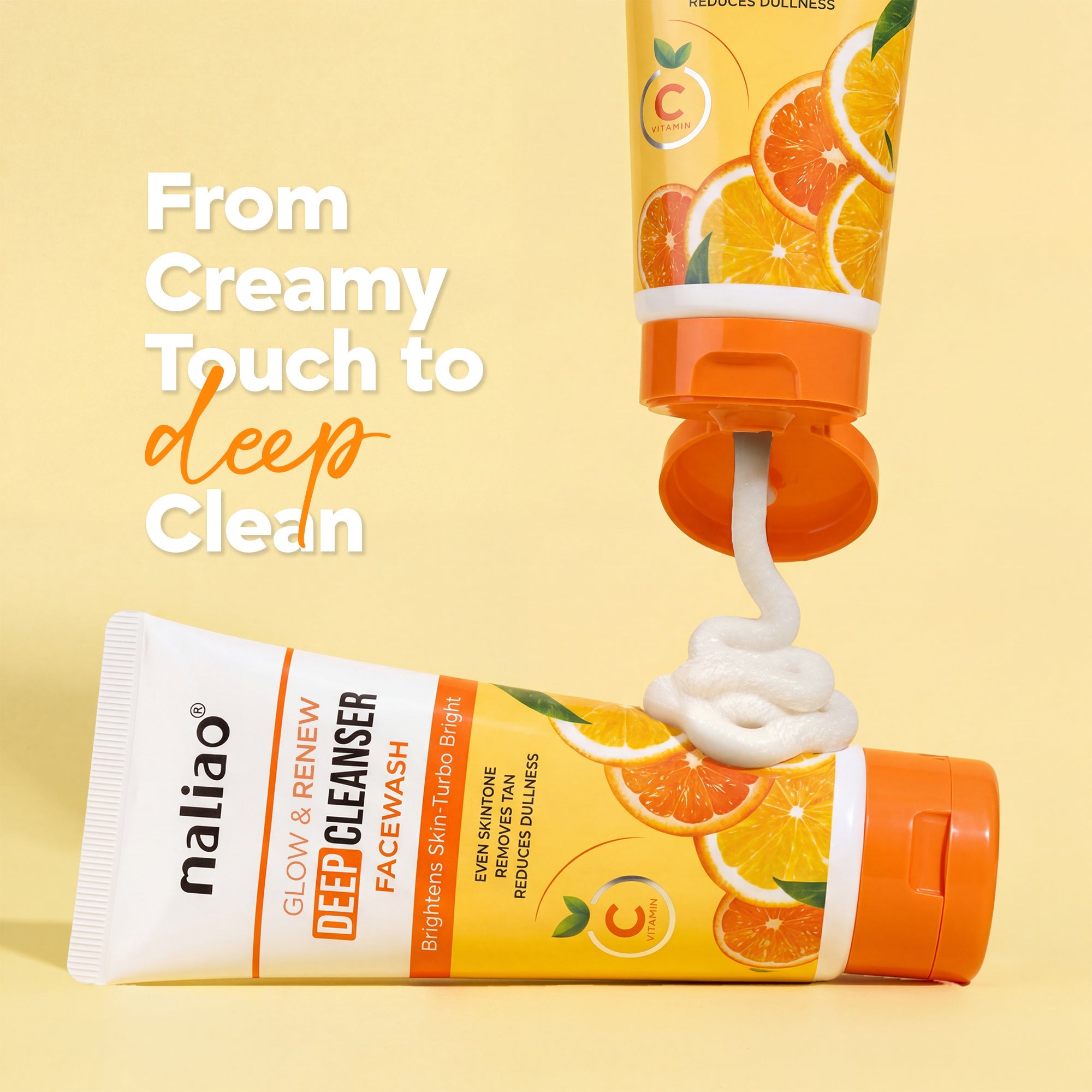 Maliao Glow & Renew Deep Cleanser Facewash Face