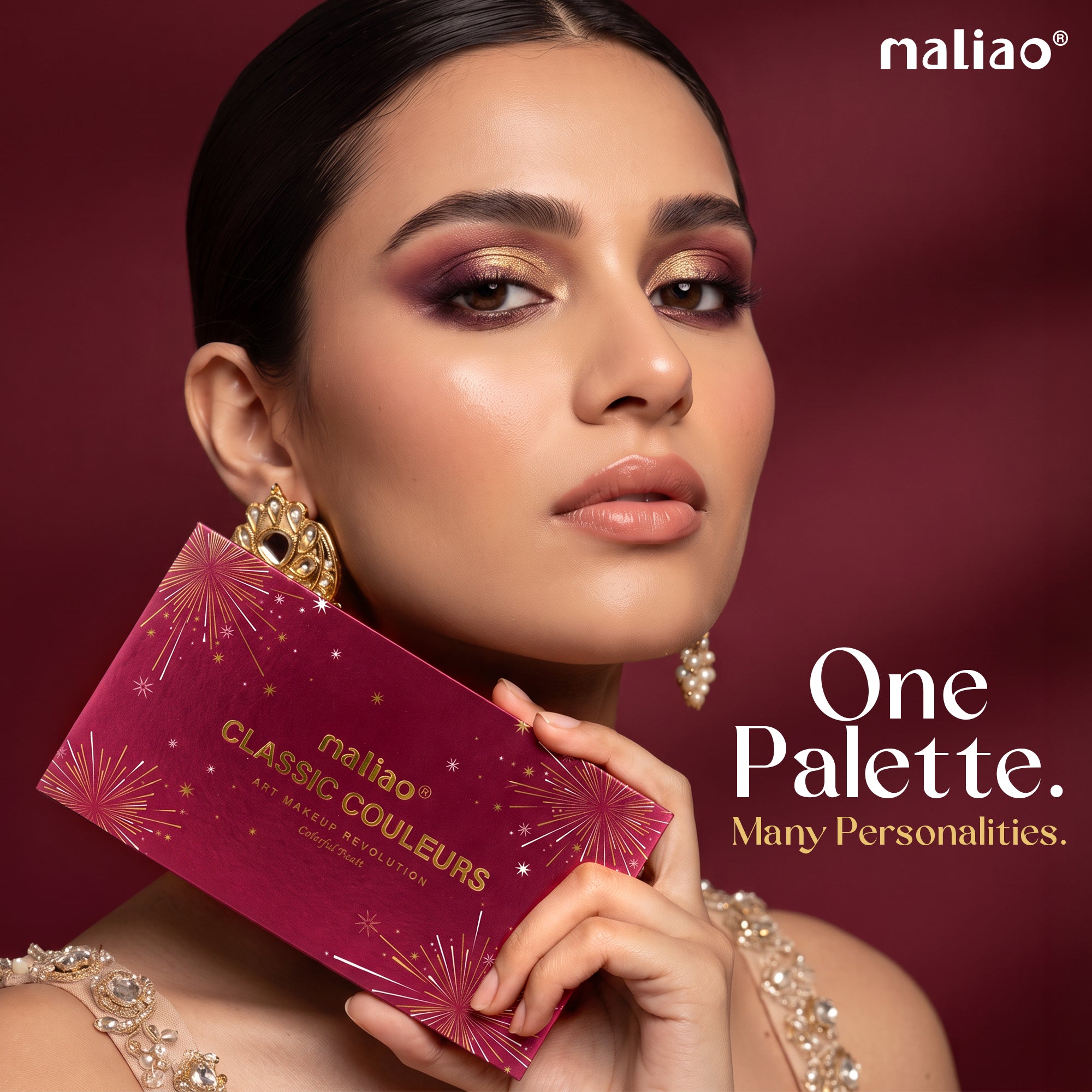 Maliao Classic Couleurs 36 Colors Art Makeup Revolution Palette Eye