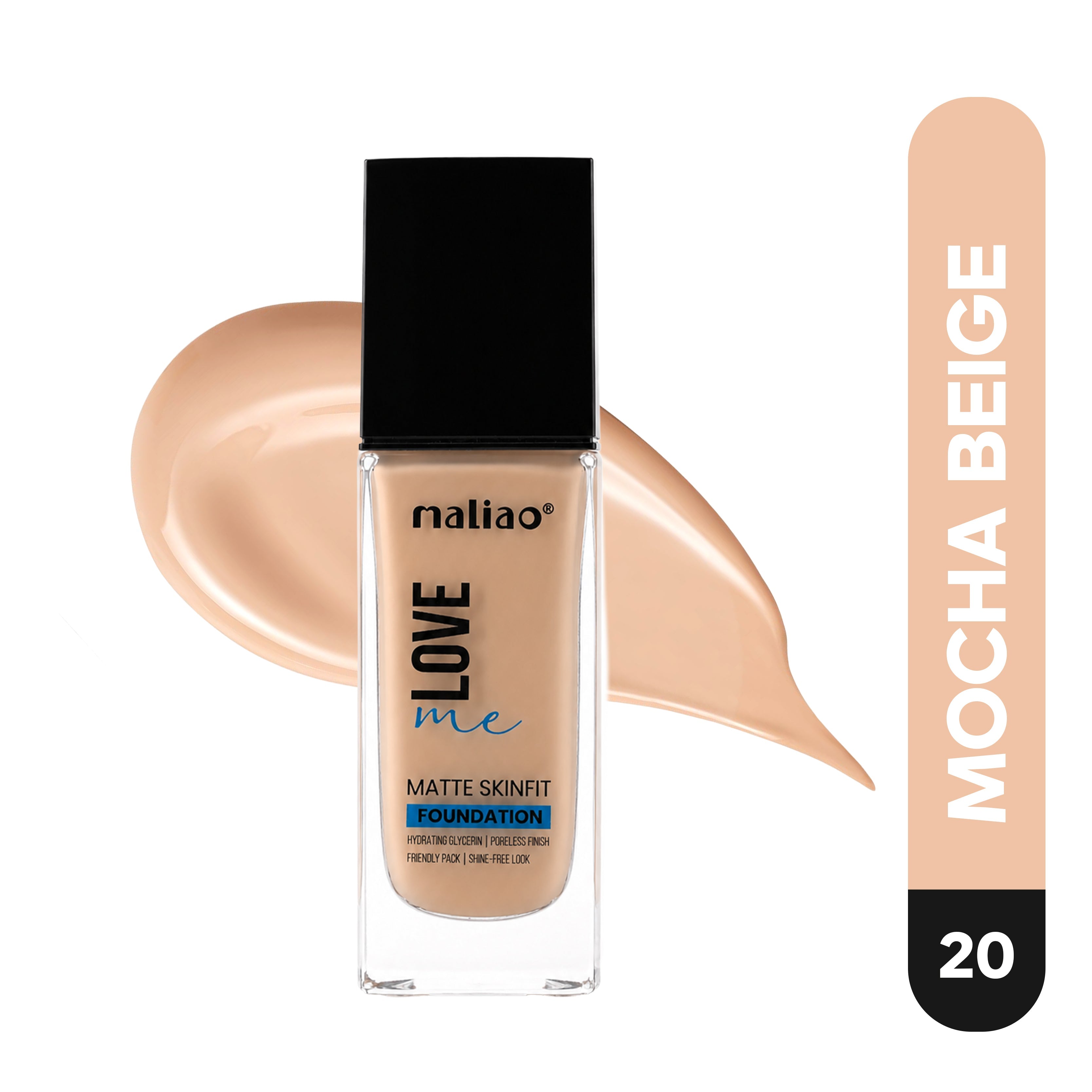 Maliao Love Me Matte SkinFit Foundation 30 ml Face