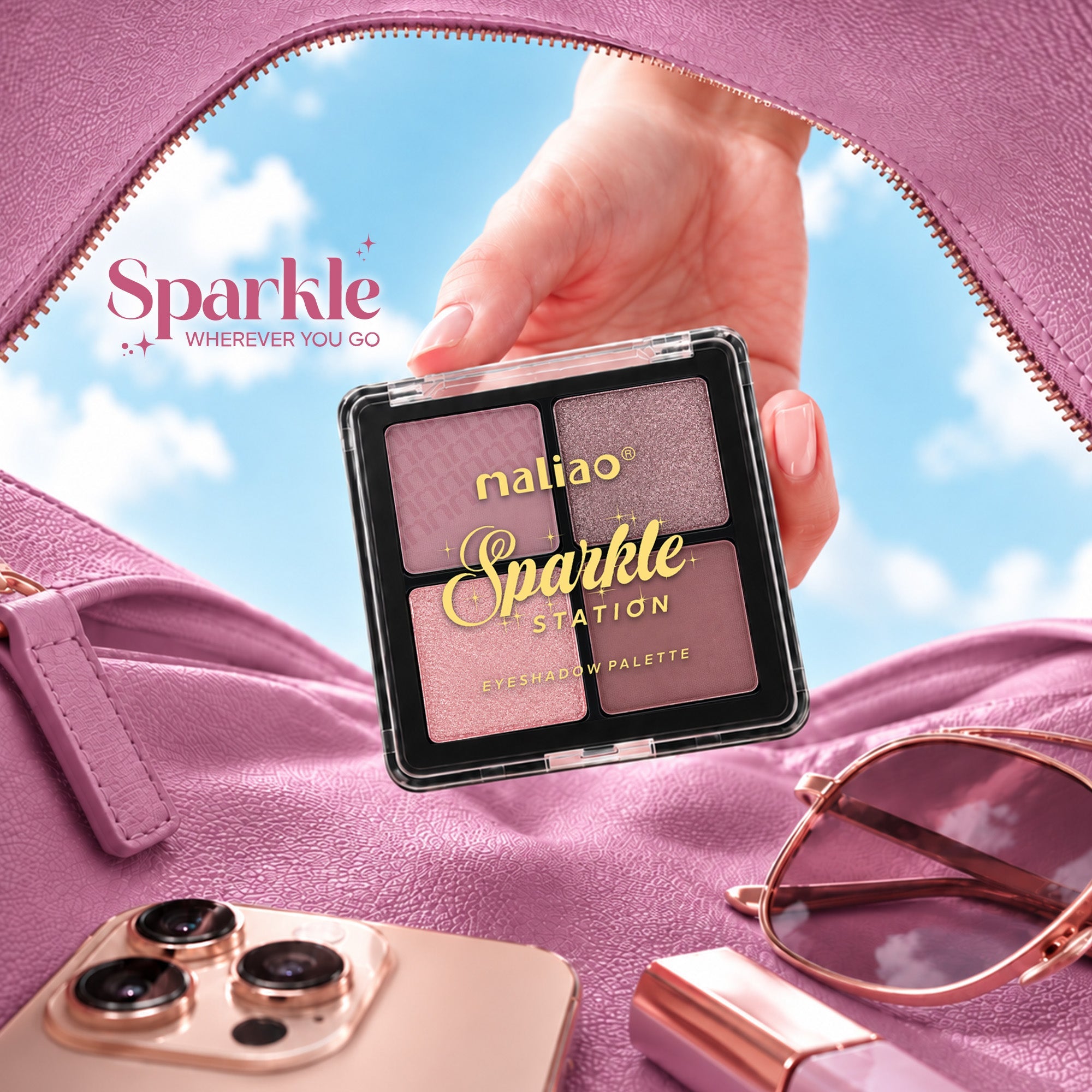 Maliao Sparkle Station Eyeshadow Palette