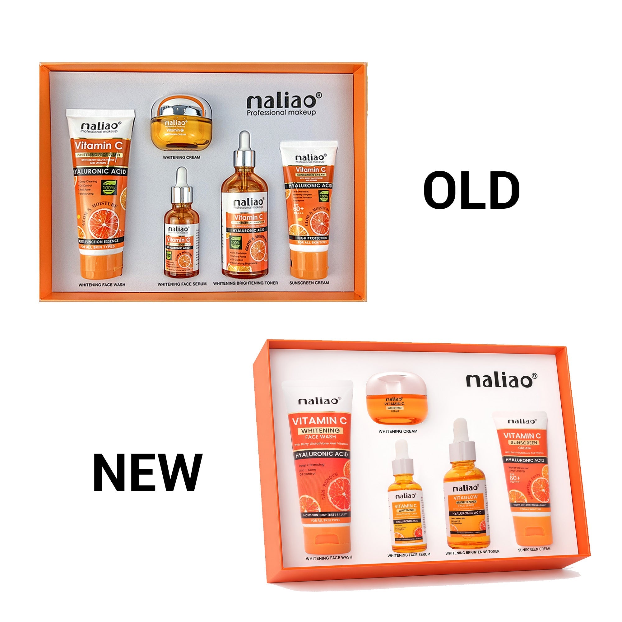 Maliao Vitamin C & Whitening Kit Face