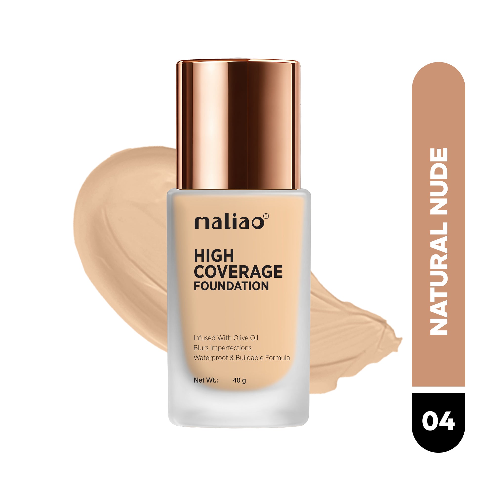 Maliao High Coverage Waterproof Base Foundation Face