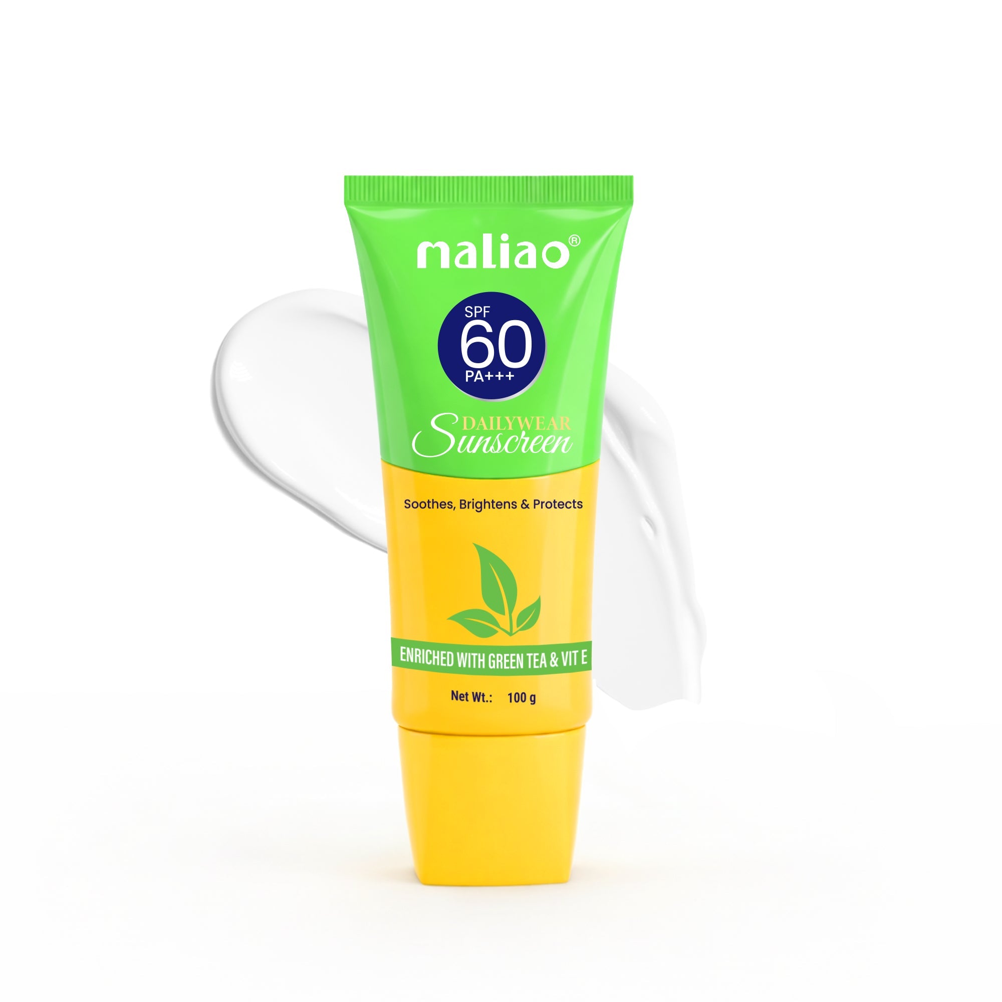 Maliao Aloe Vera Sunscreen SPF 60 PA+++ Face